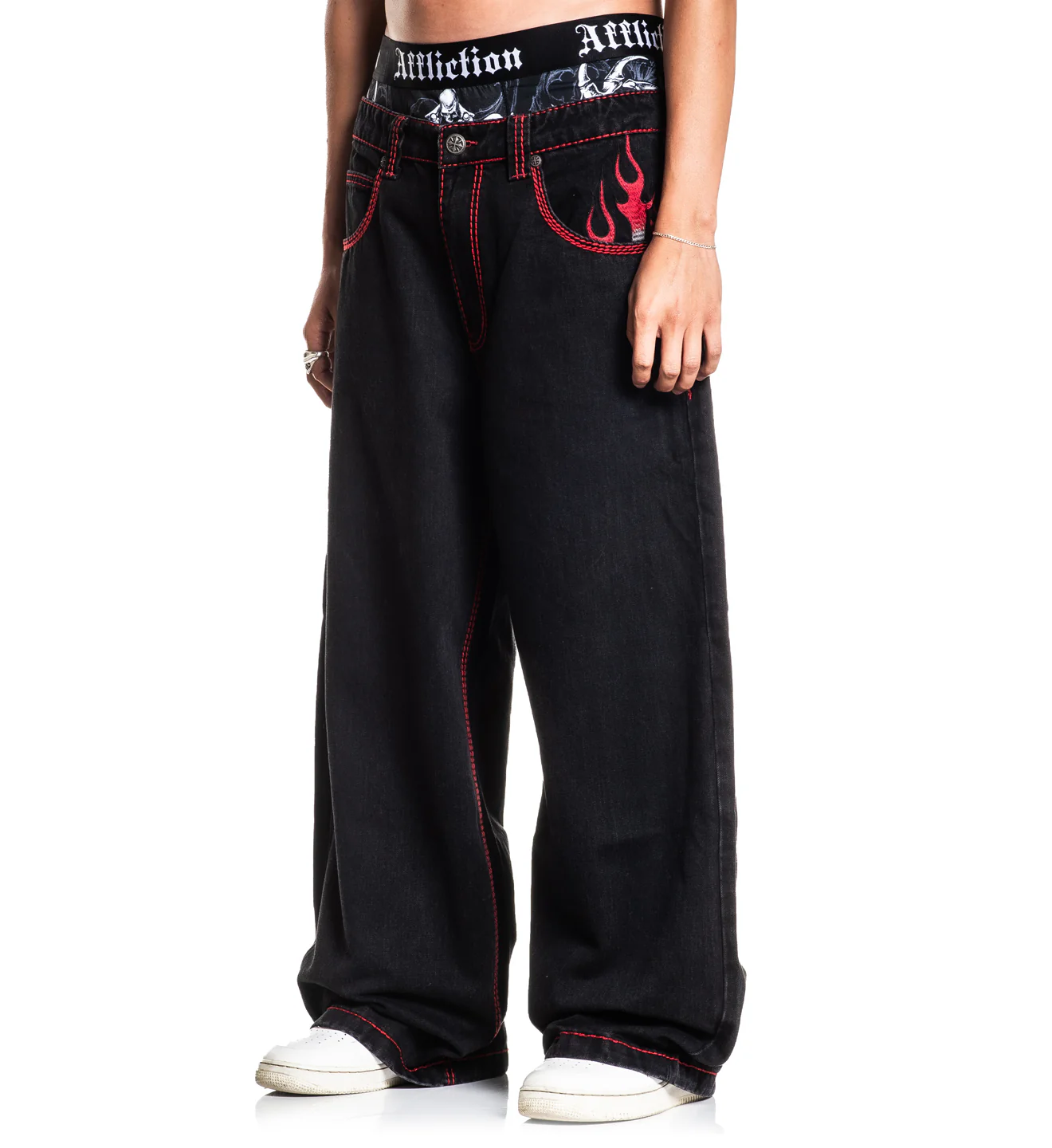 Extra Wide Flameful Faith Pants