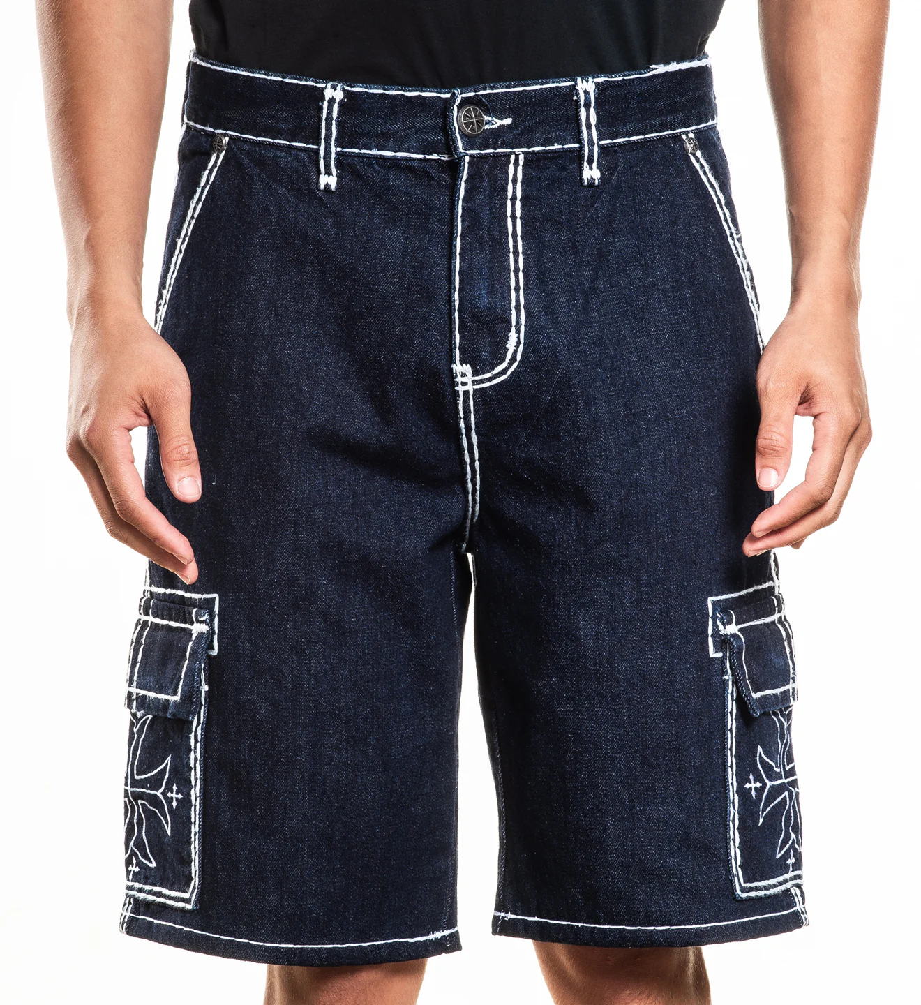 Wide Leg Cargo Short
