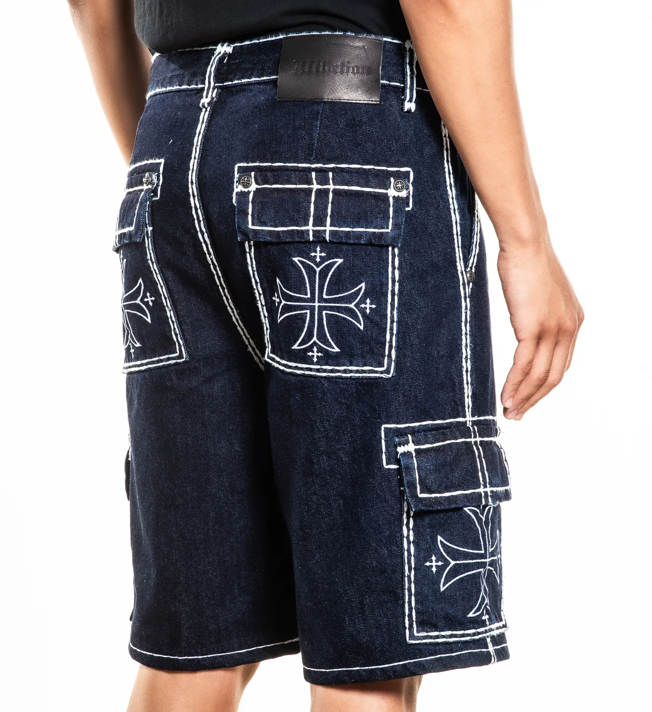 Wide Leg Cargo Short