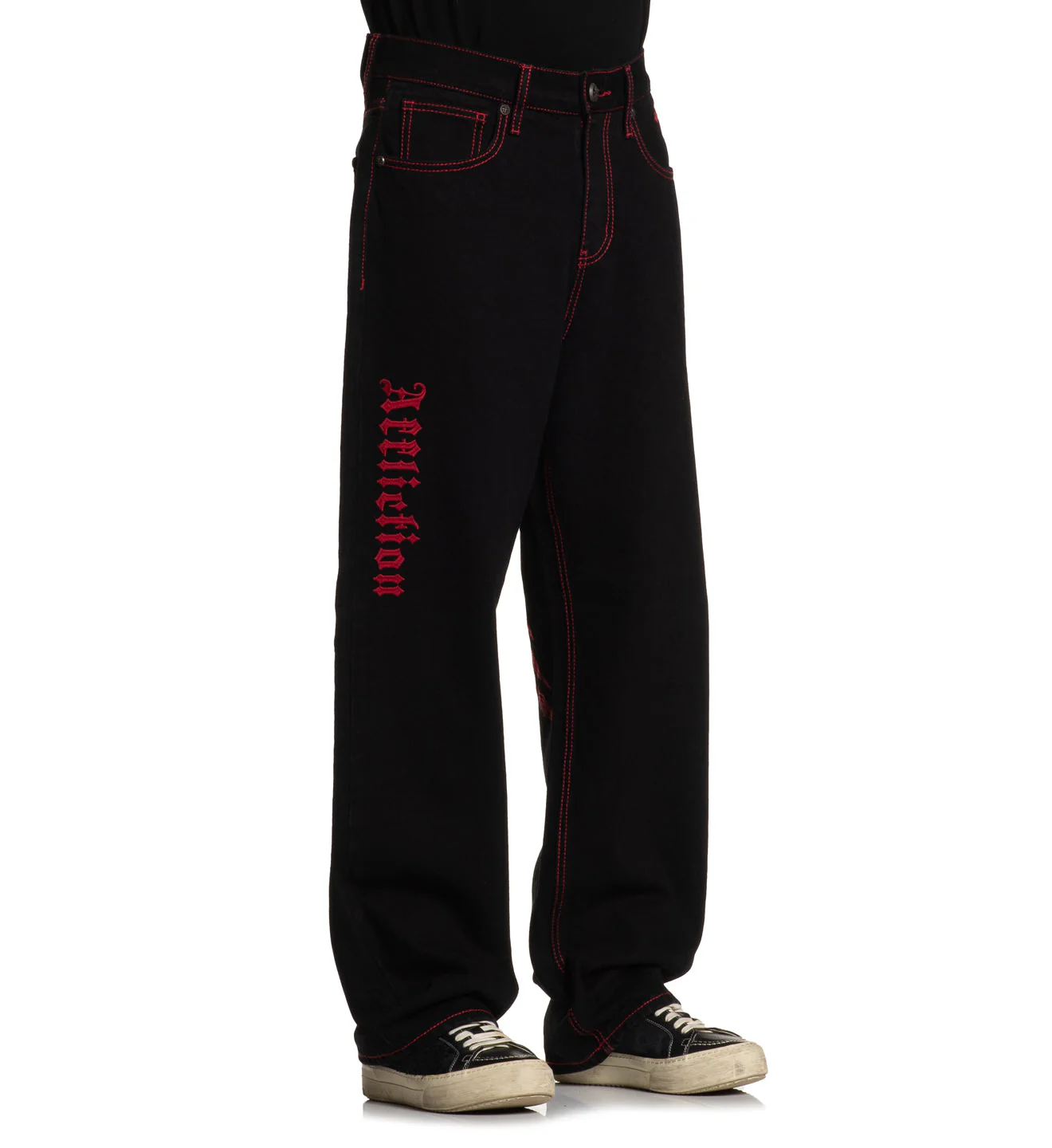 Wide Leg Wings Jeans