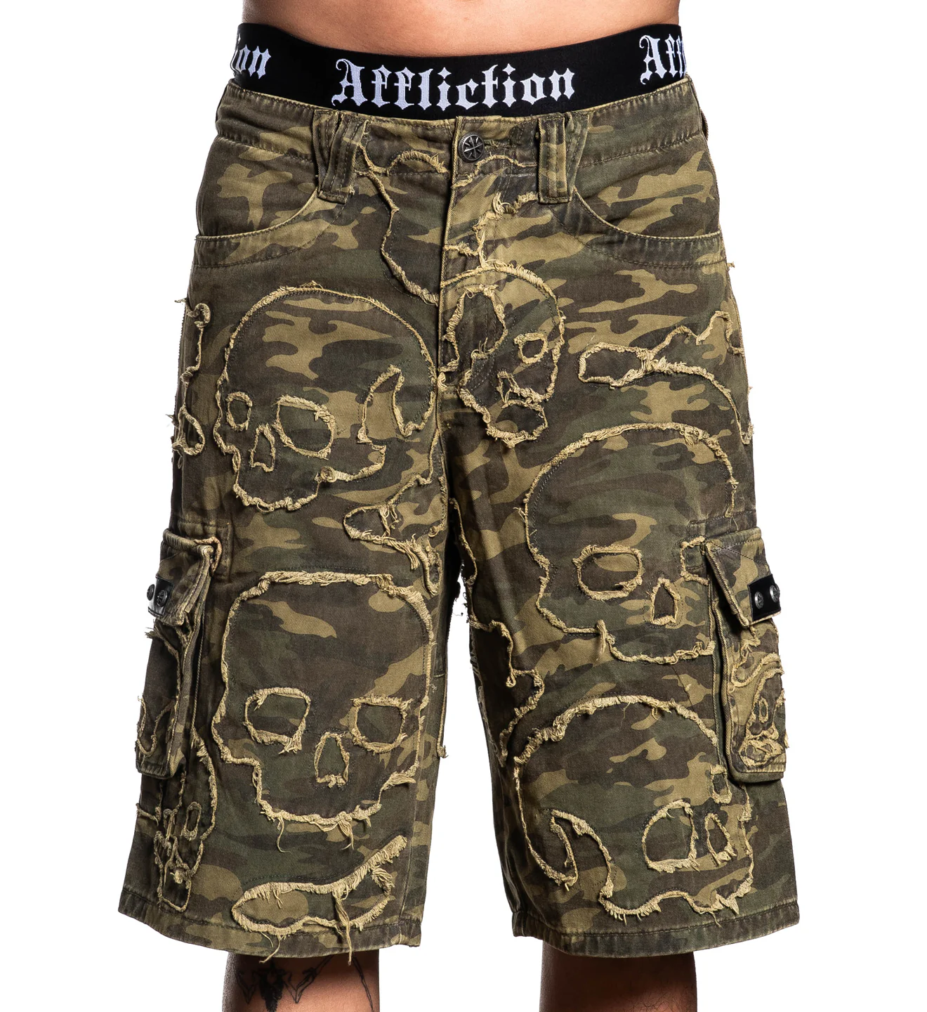 Skull Camo Short