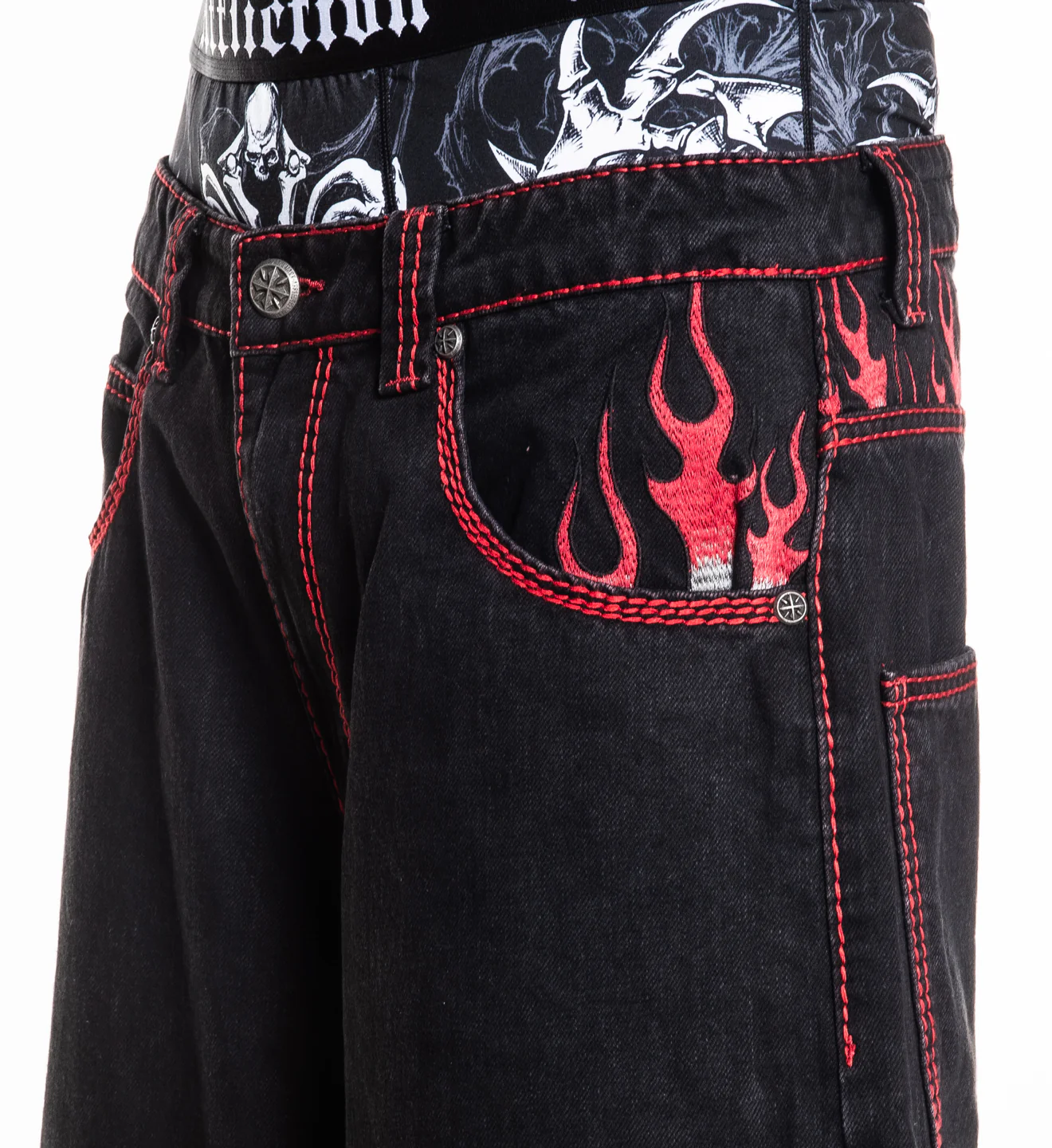 Extra Wide Flameful Faith Pants