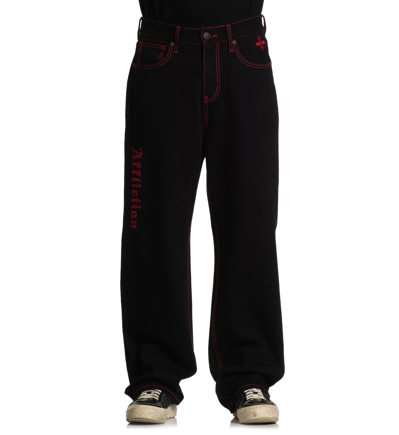 Wide Leg Wings Jeans