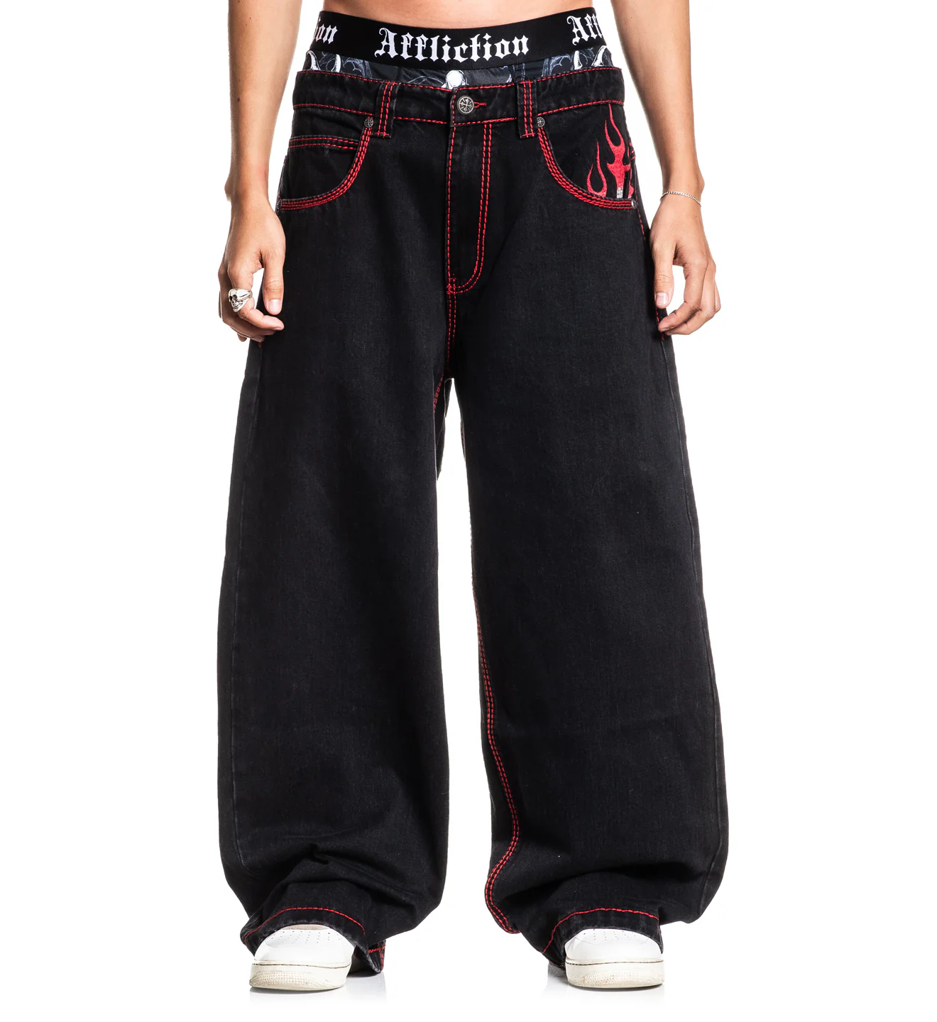 Extra Wide Flameful Faith Pants