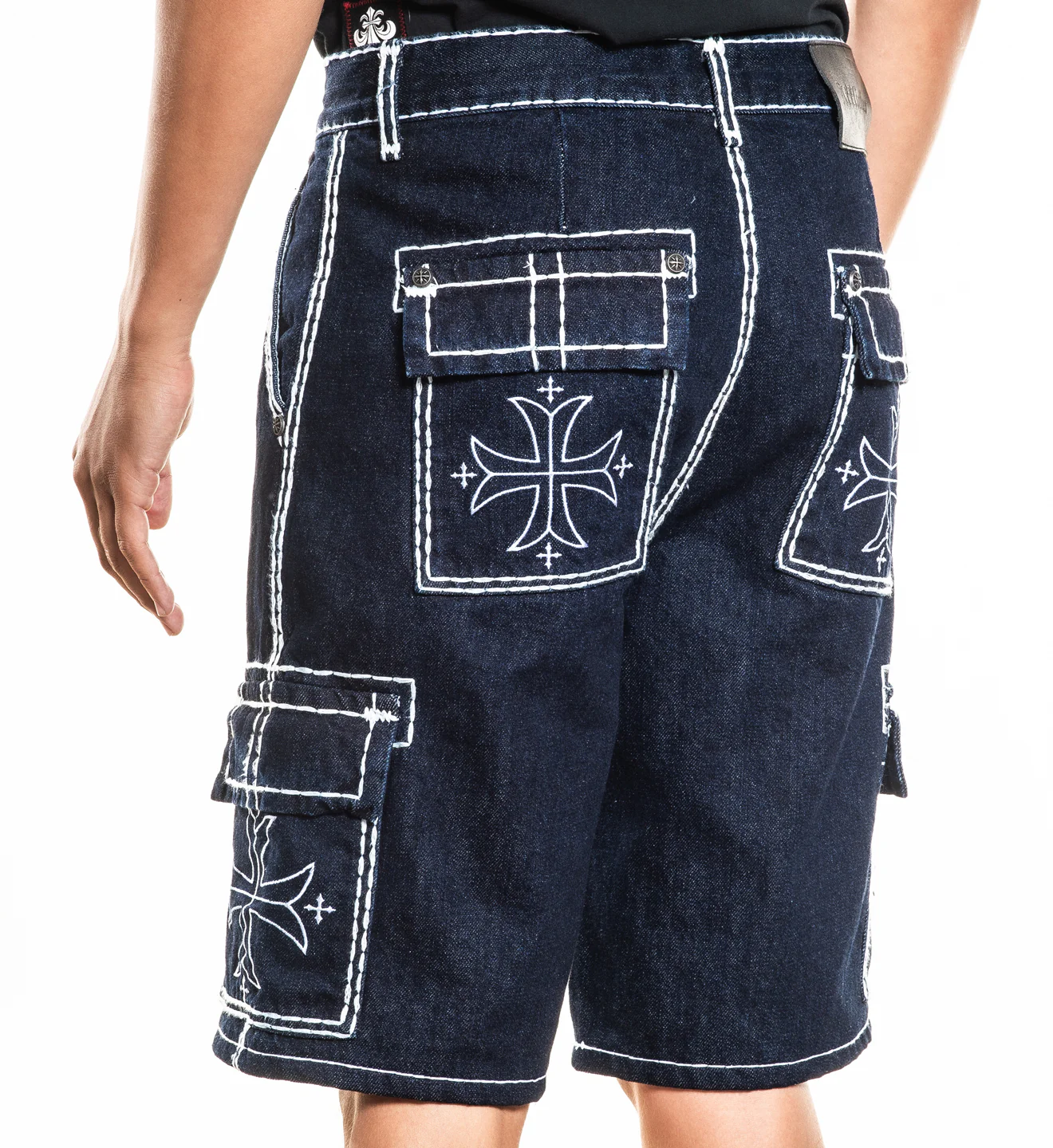 Wide Leg Cargo Short