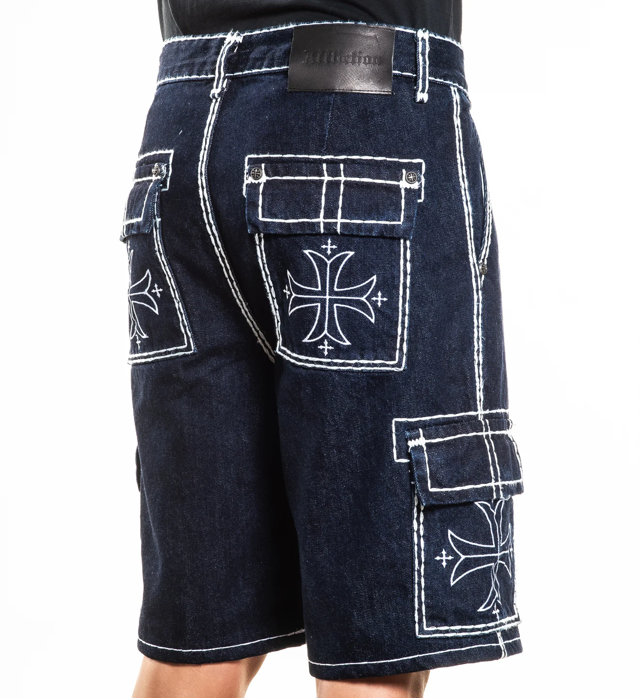 Wide Leg Cargo Short
