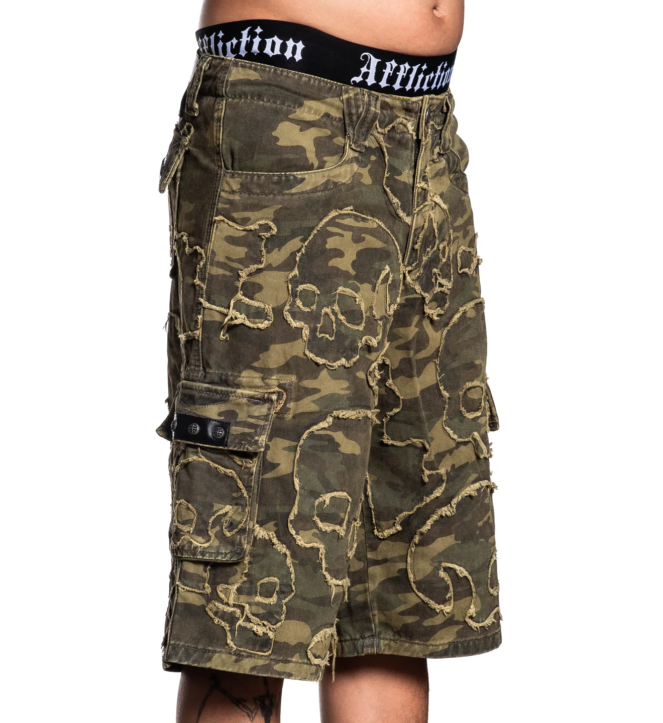 Skull Camo Short
