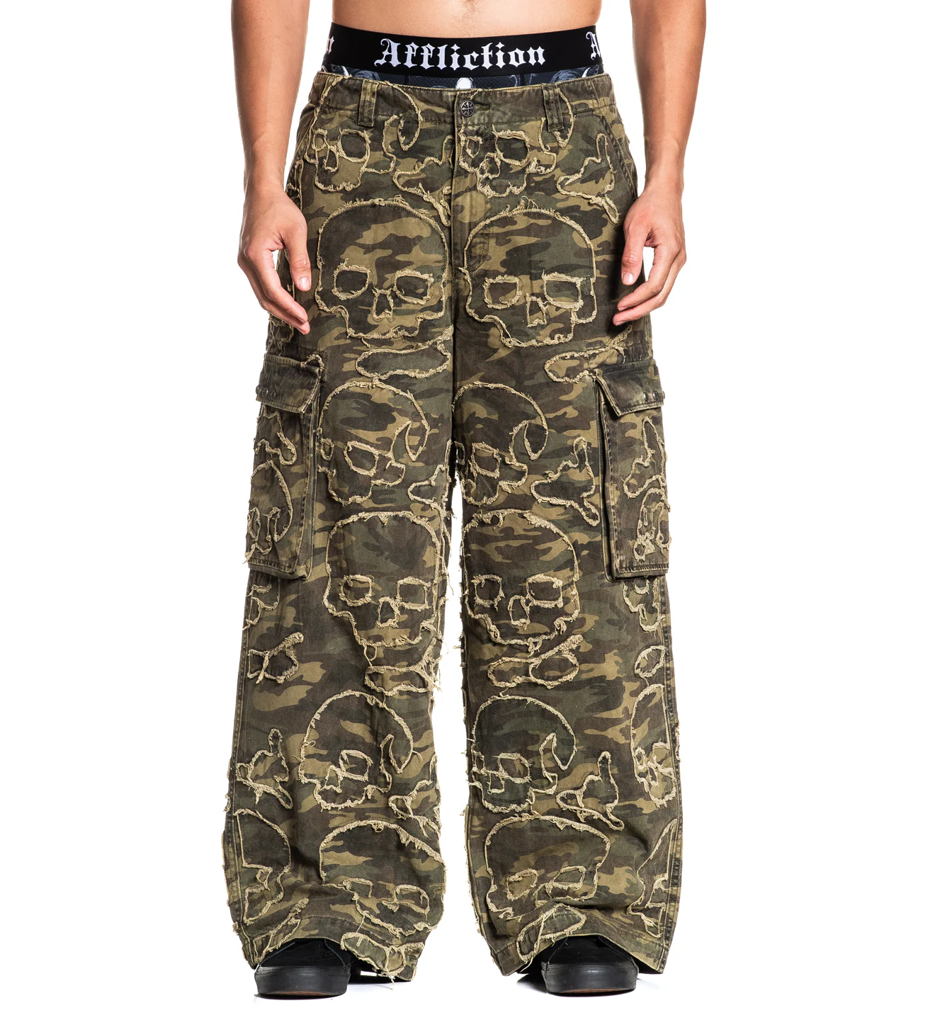 Skull Camo Denim