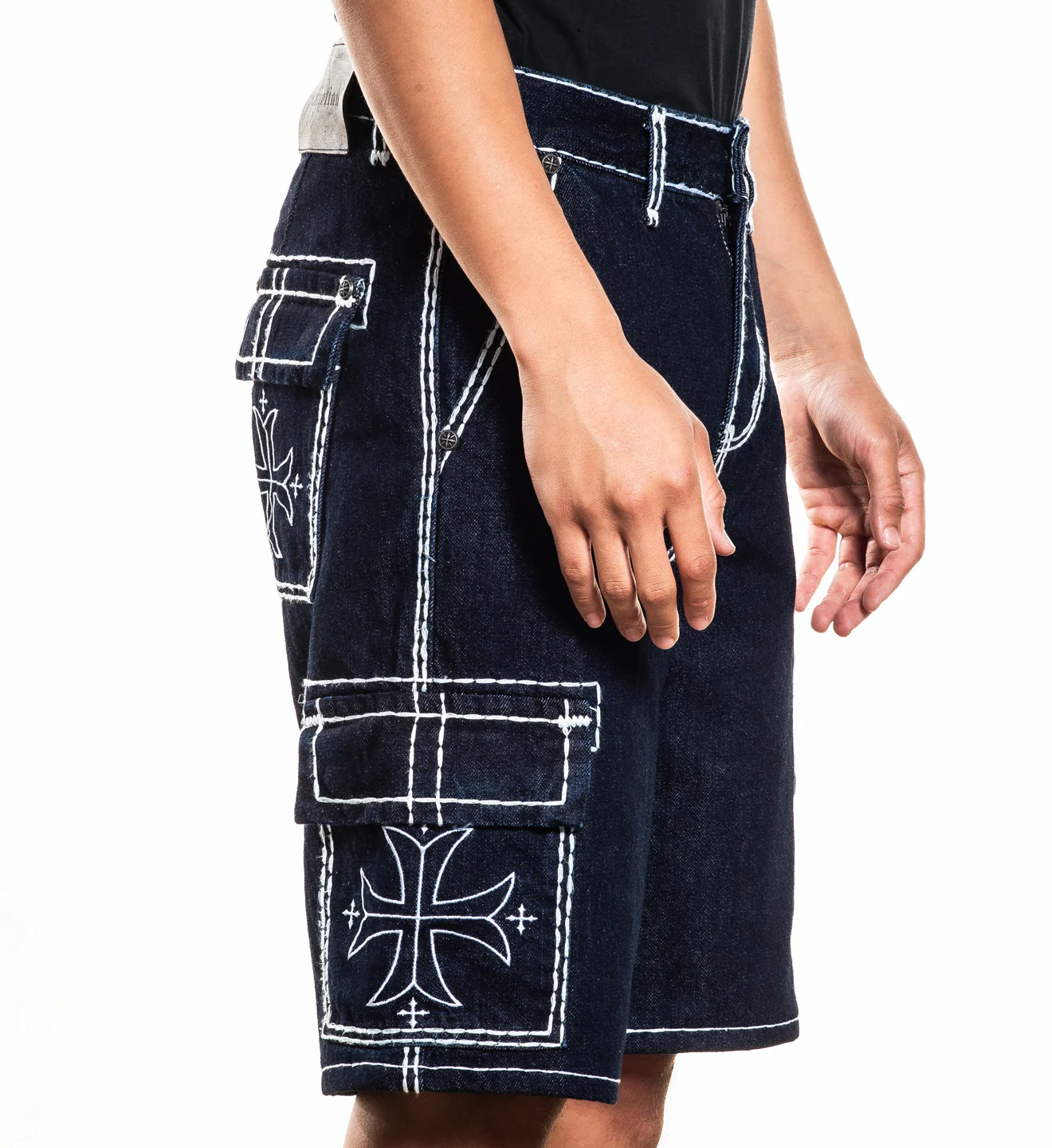 Wide Leg Cargo Short