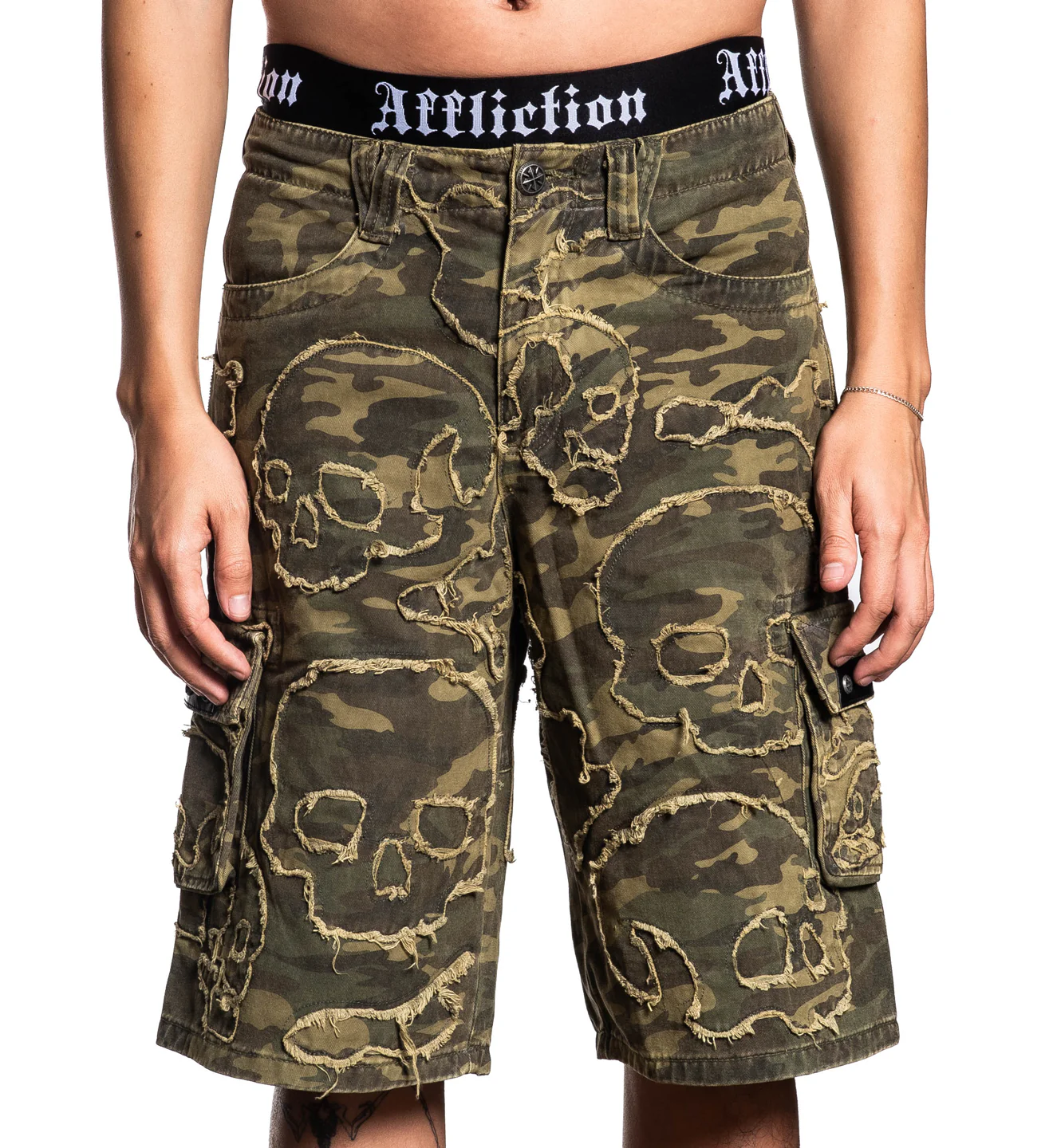 Skull Camo Short