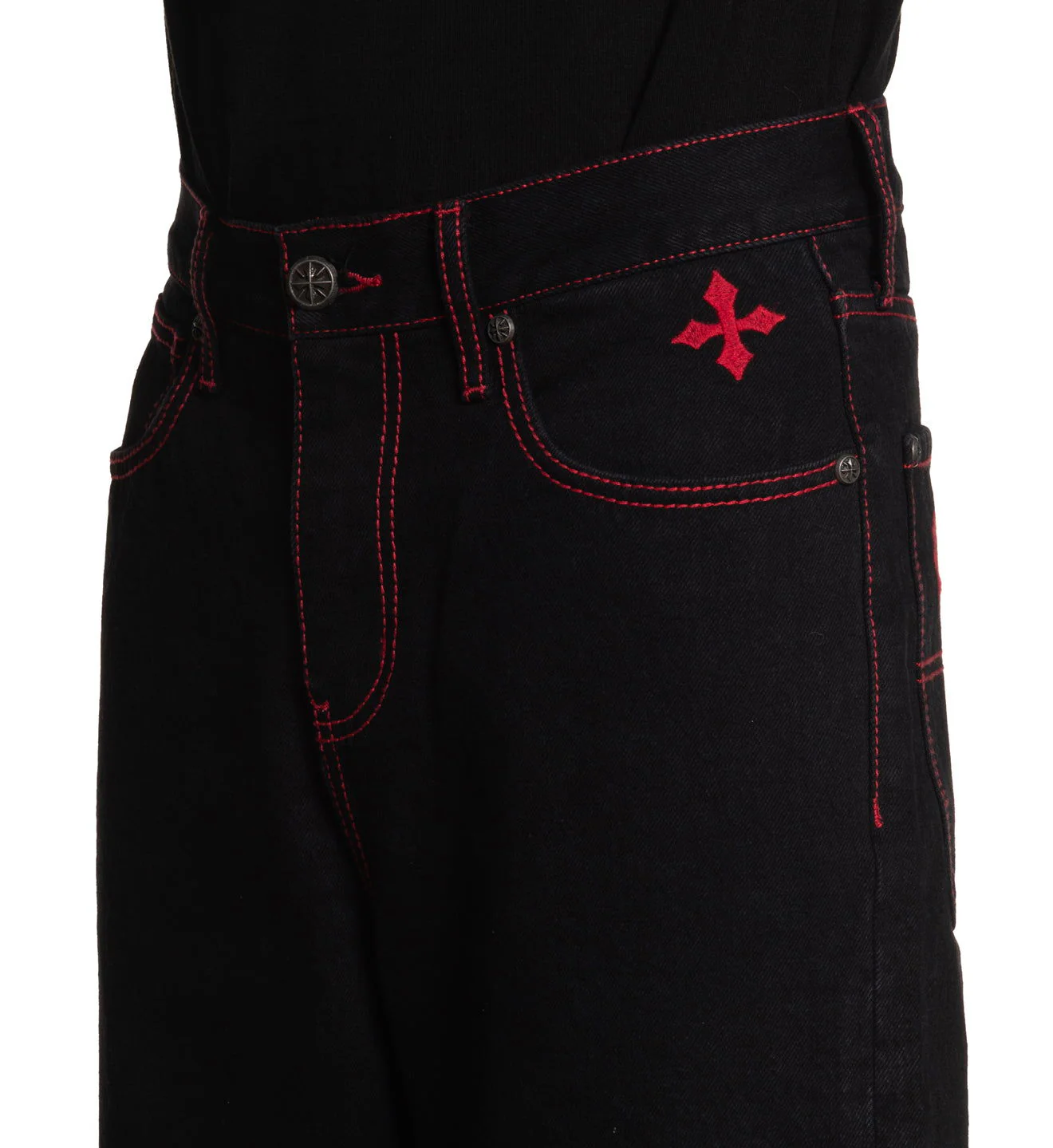 Wide Leg Wings Jeans