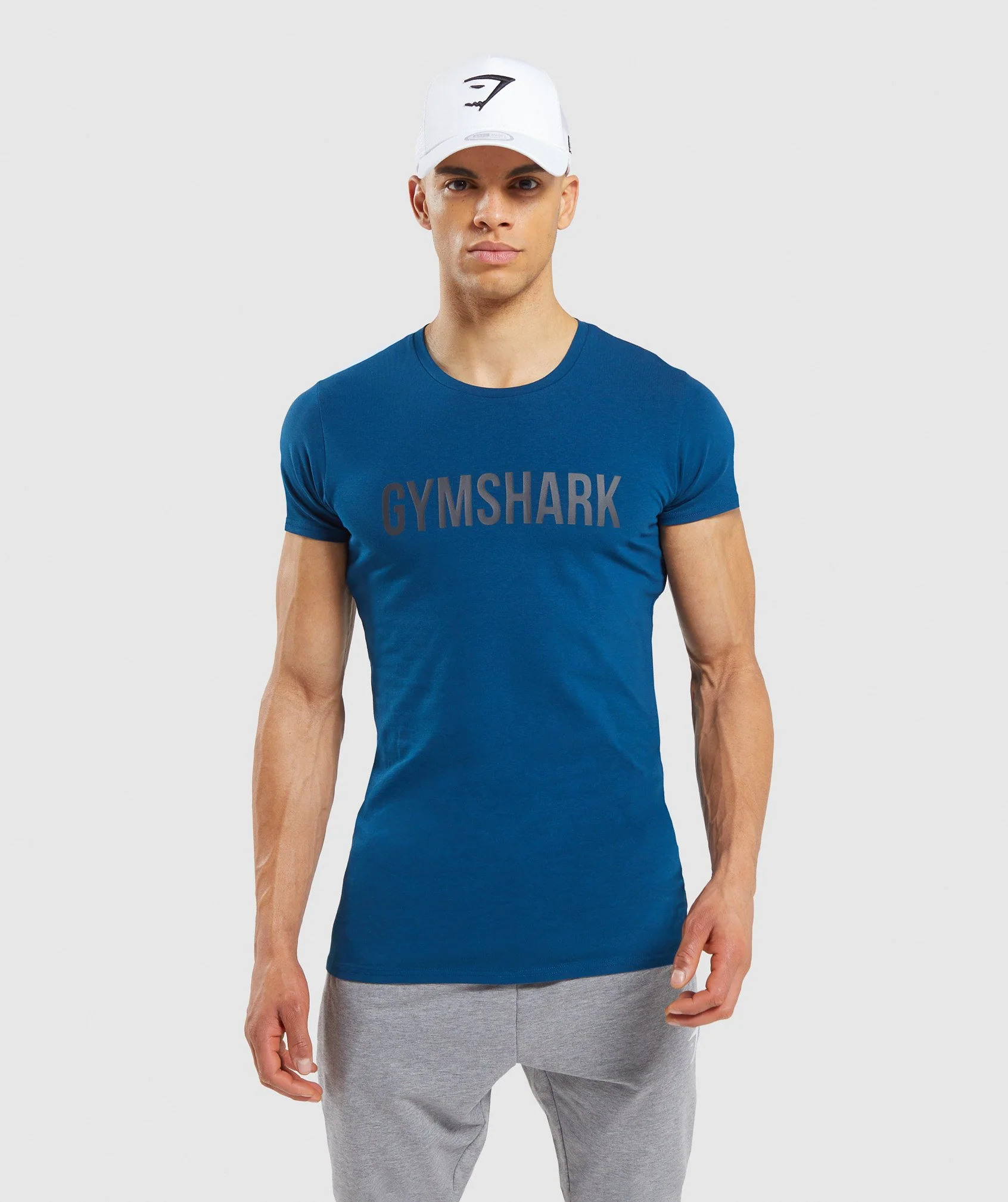 Gymshark Base T-Shirt - Petrol Blue