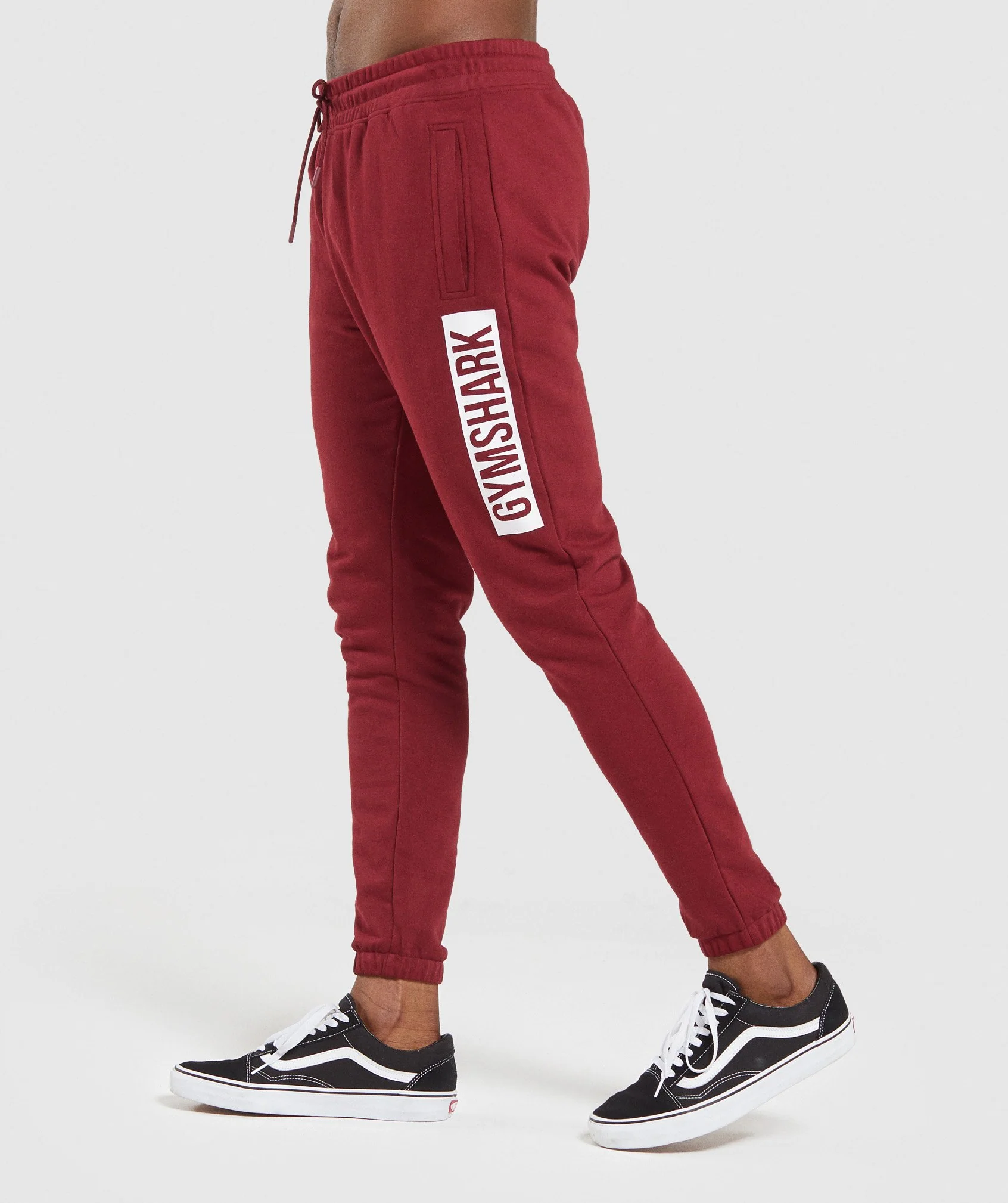 Gymshark Block Joggers - Claret