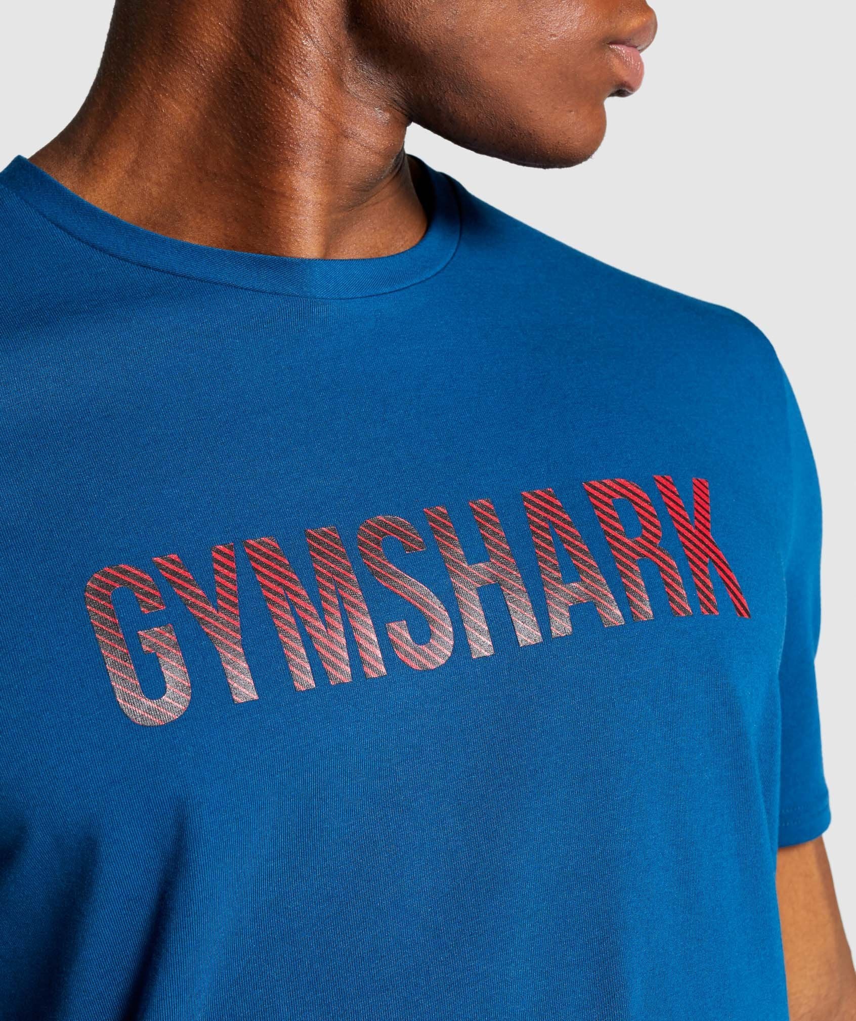 Gymshark Apex T-Shirt - Petrol Blue
