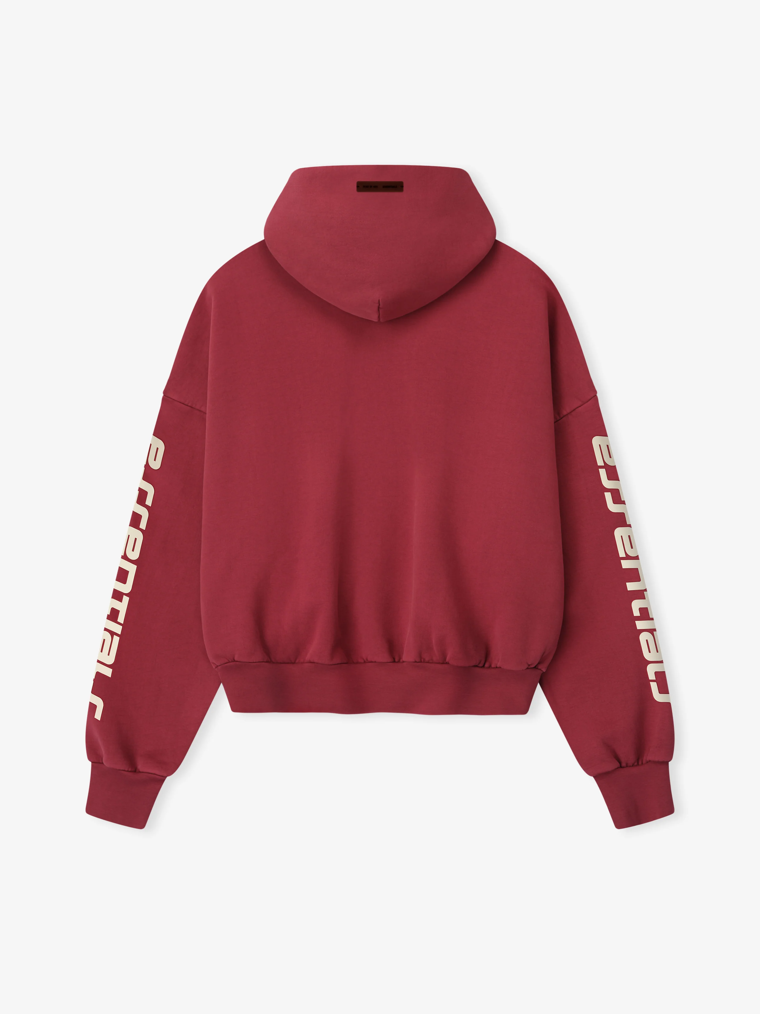 Cropped Relaxed Hoodie