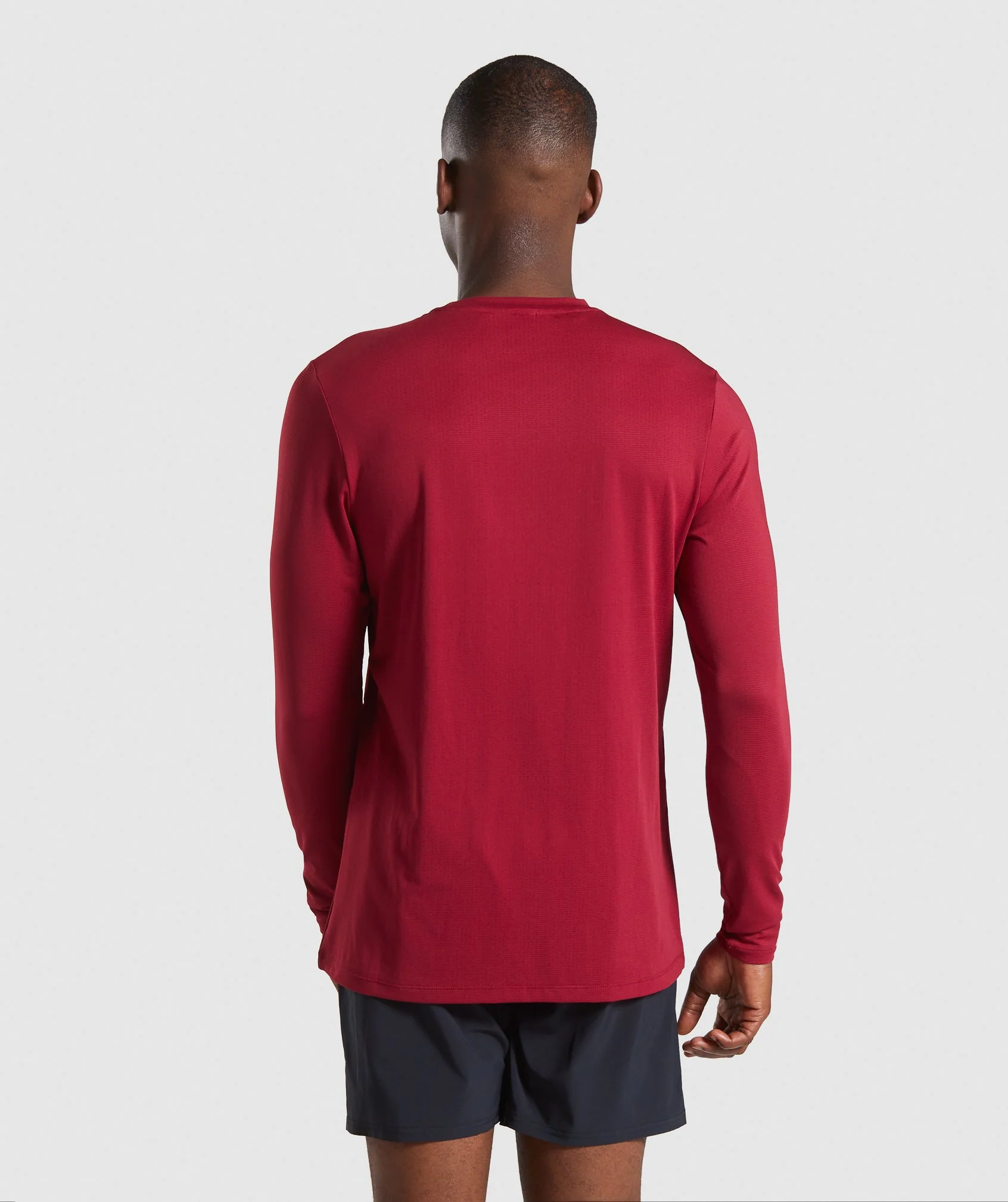 Gymshark Arrival Long Sleeve T-Shirt - Claret
