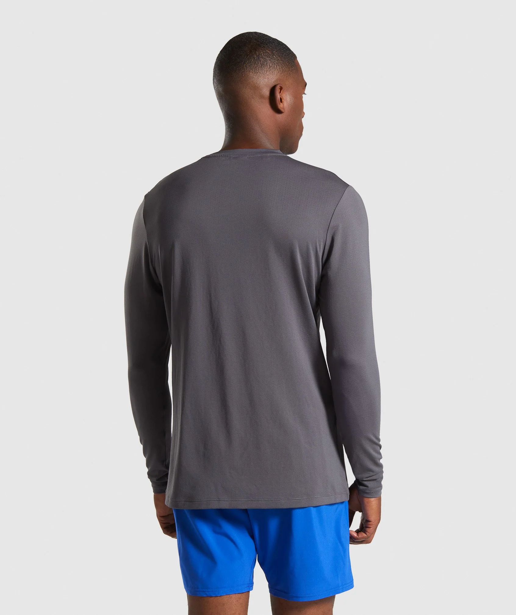 Gymshark Arrival Long Sleeve T-Shirt - Charcoal