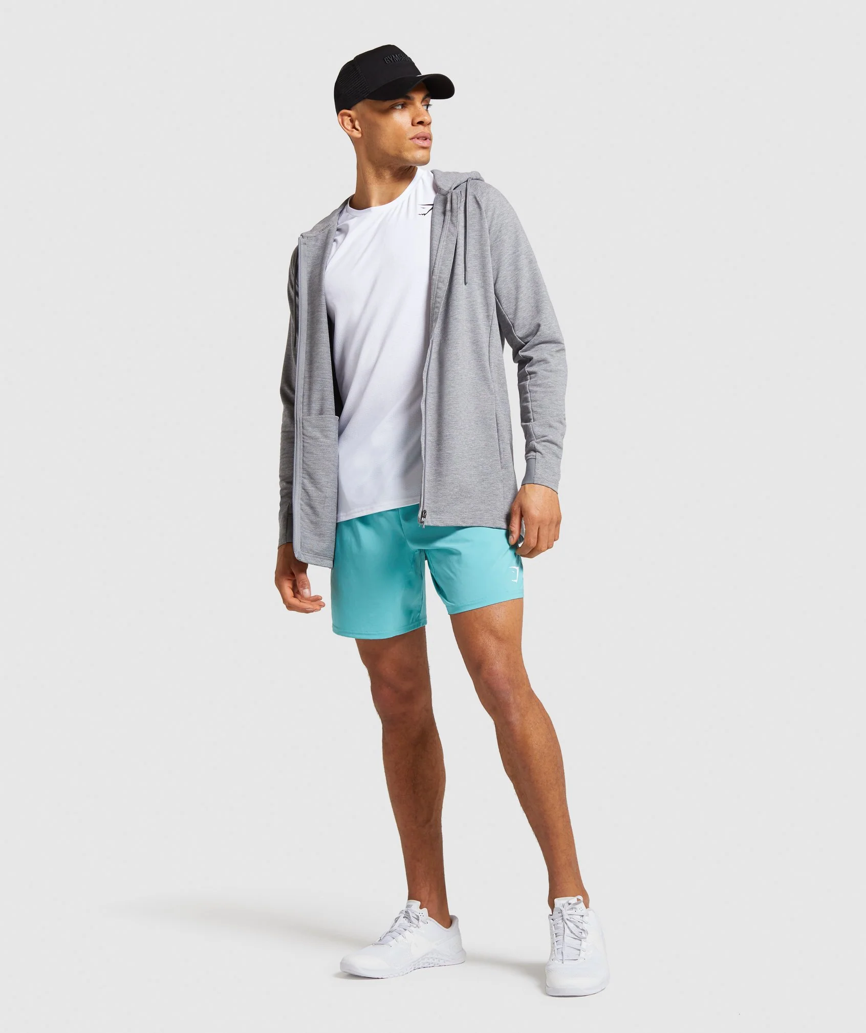 Gymshark Arrival Long Sleeve T-Shirt - White