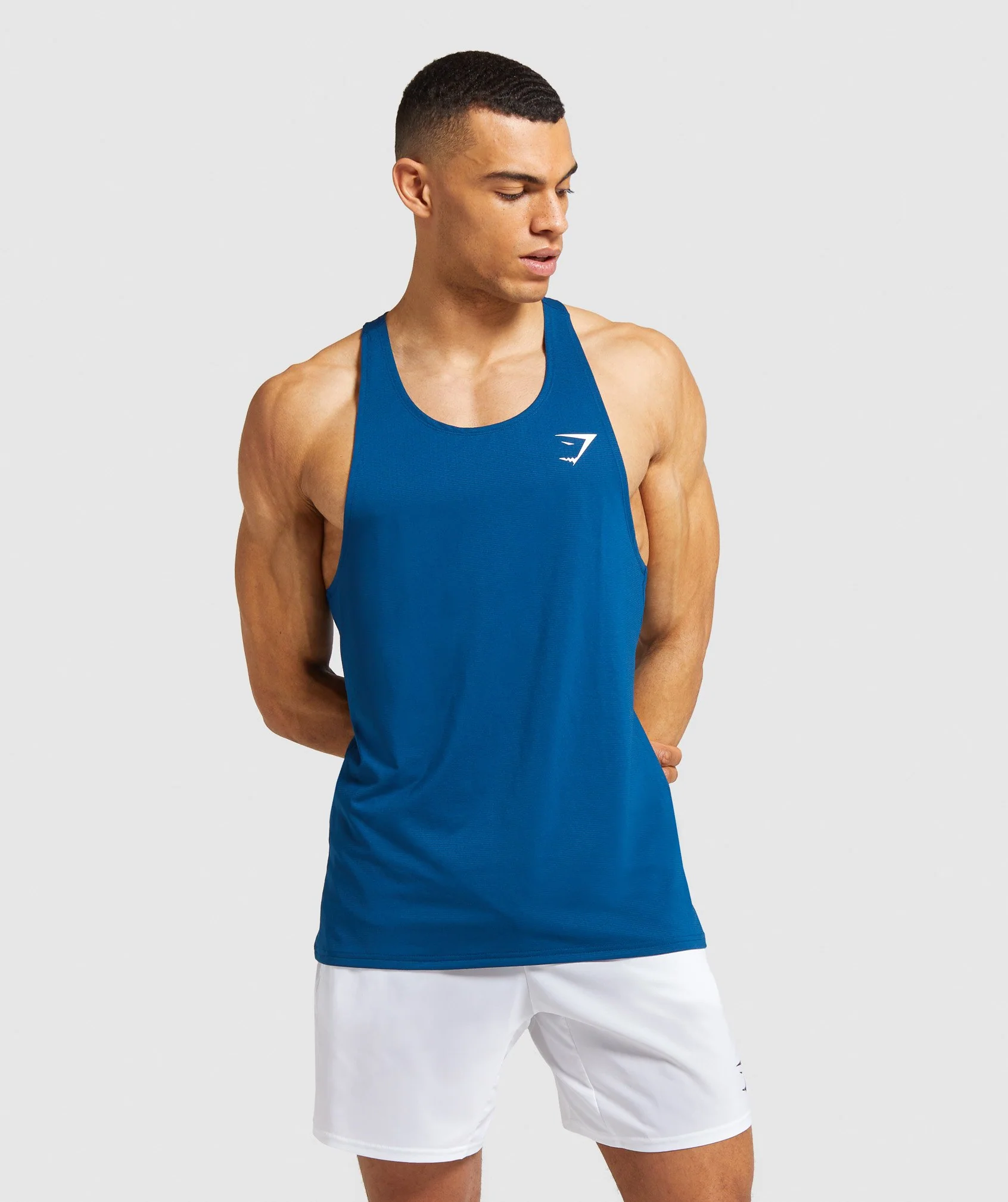 Gymshark Arrival Stringer - Petrol Blue