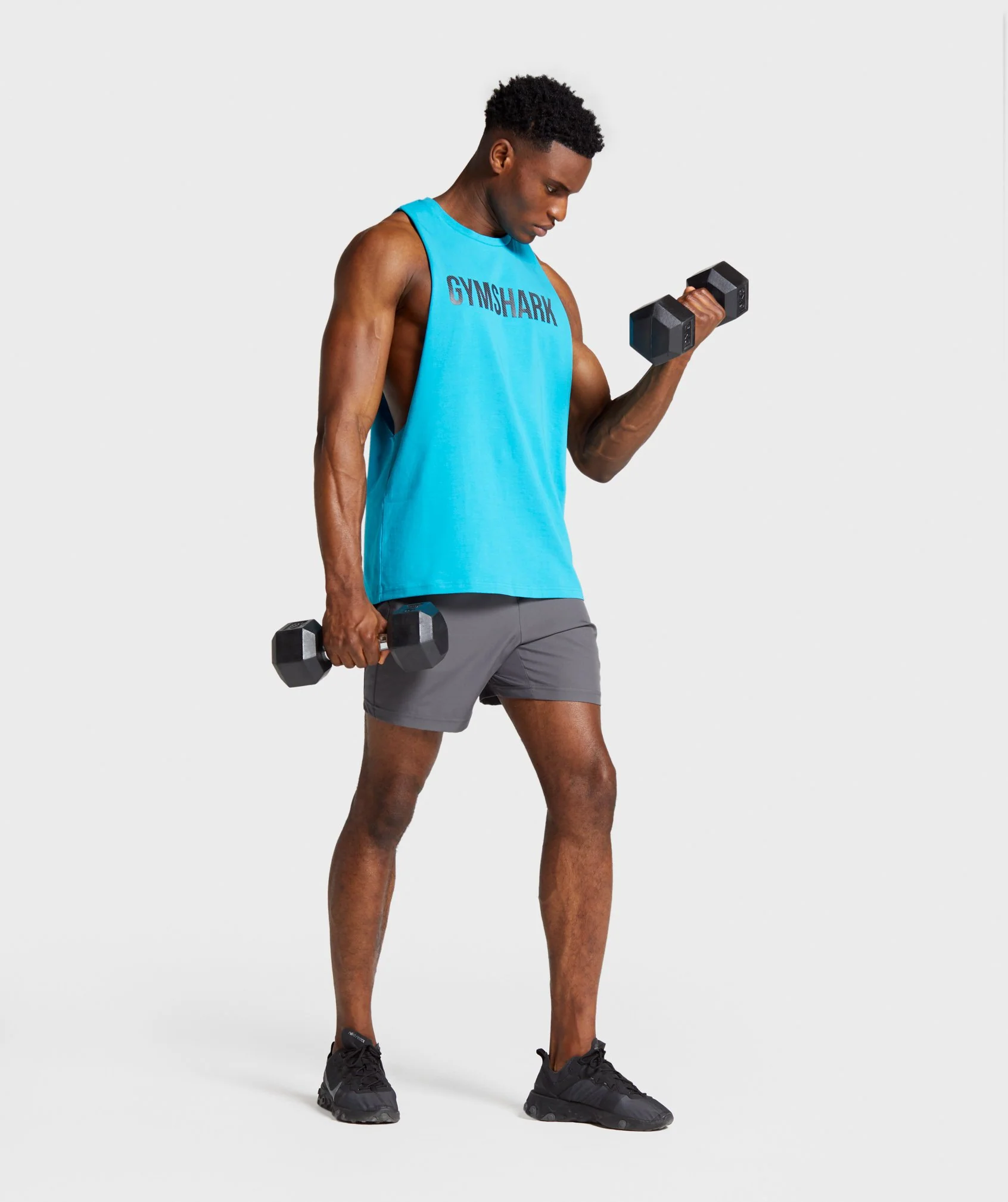 Gymshark Apex Drop Armhole Tank - Teal