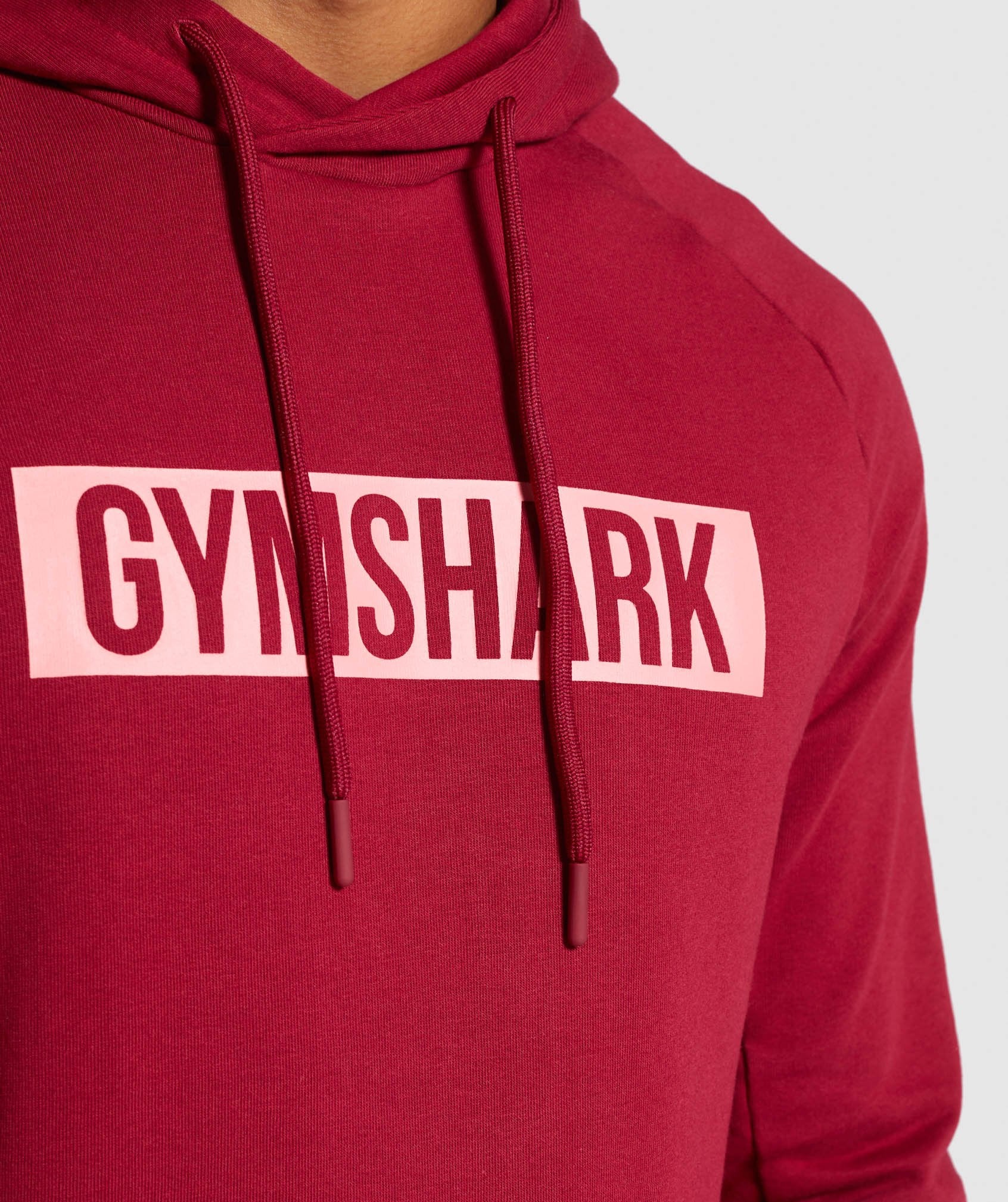 Gymshark Block Hoodie - Claret