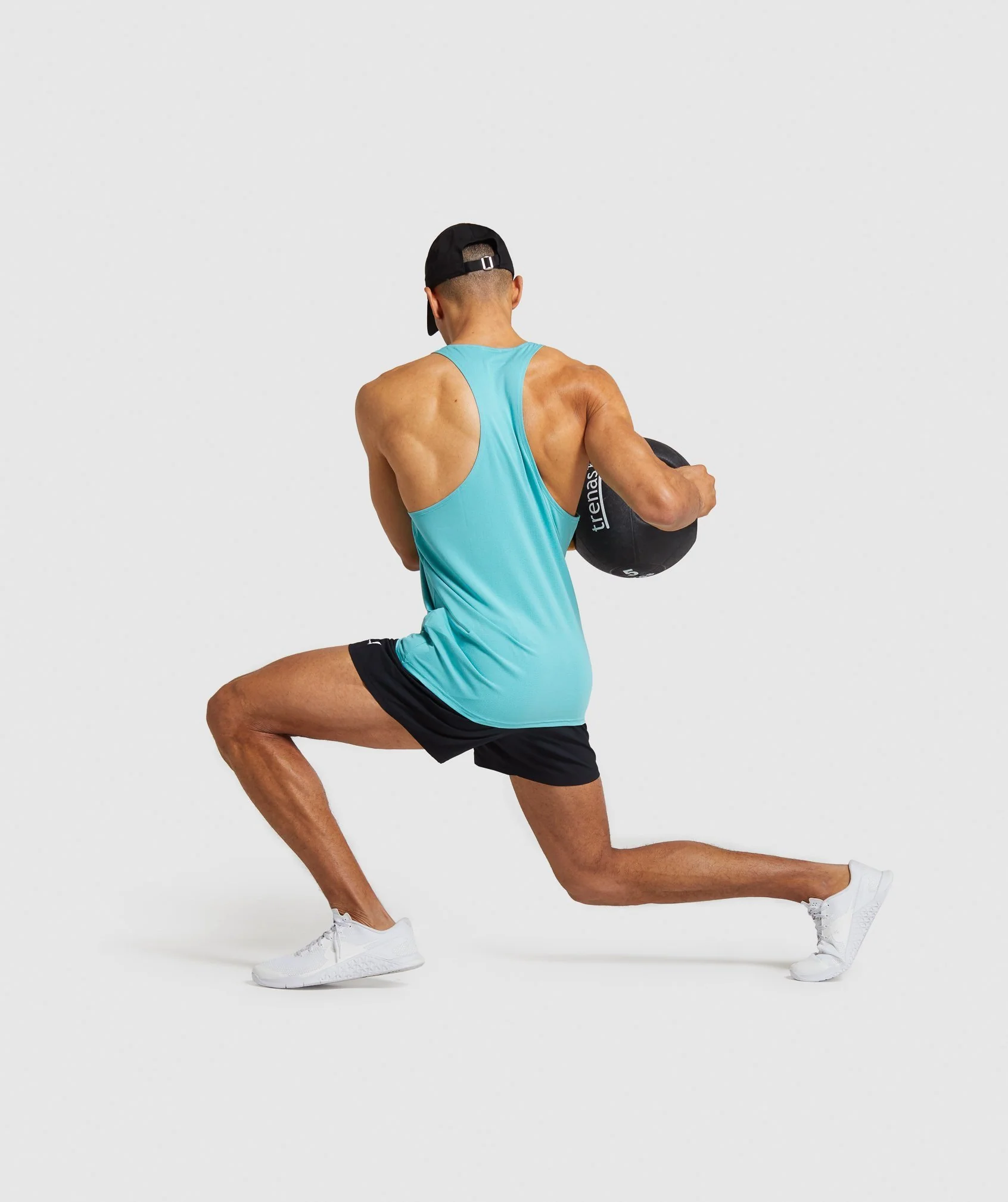 Gymshark Arrival Stringer - Light Blue