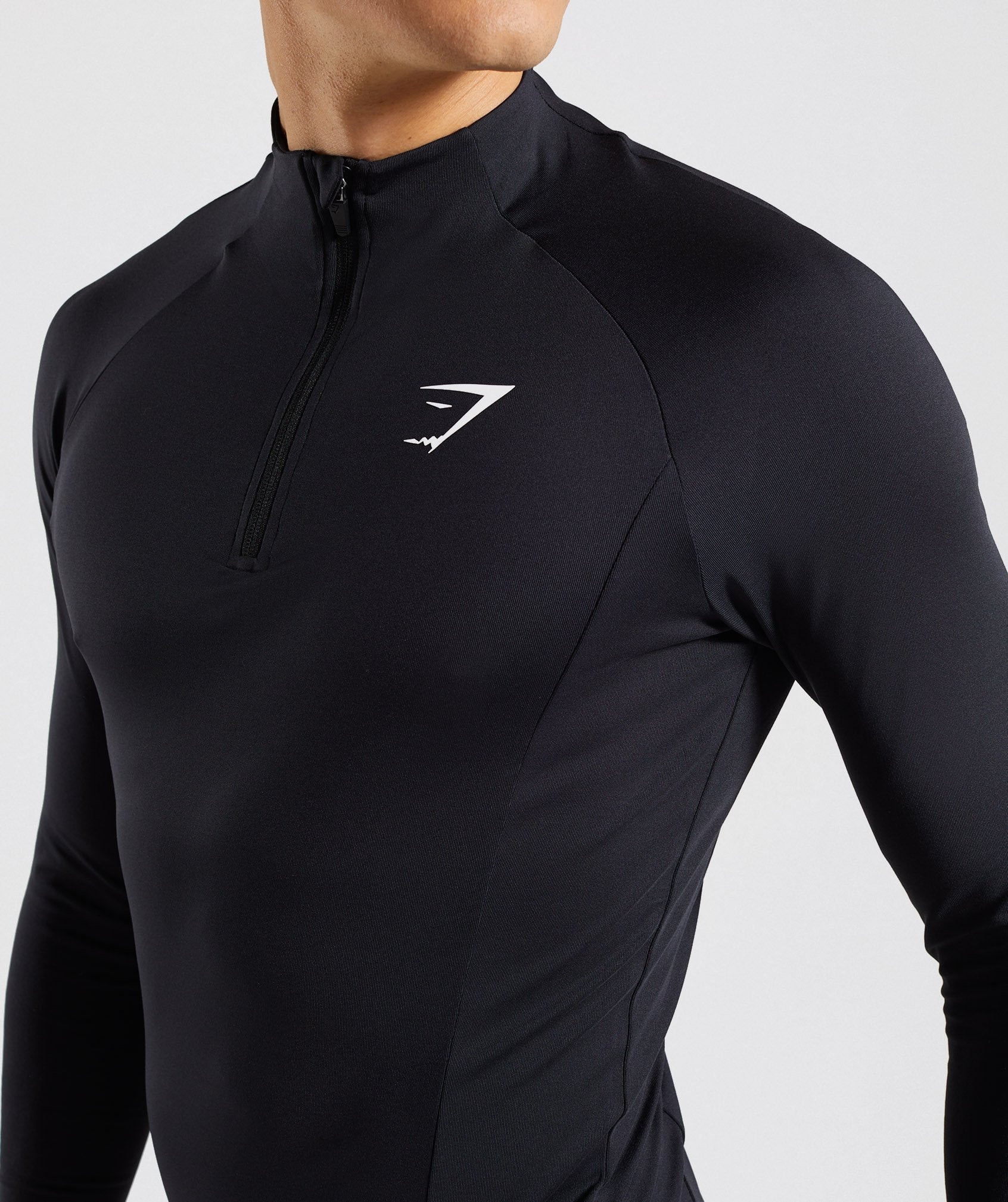 Gymshark Advanced 1/4 Zip Pullover - Black