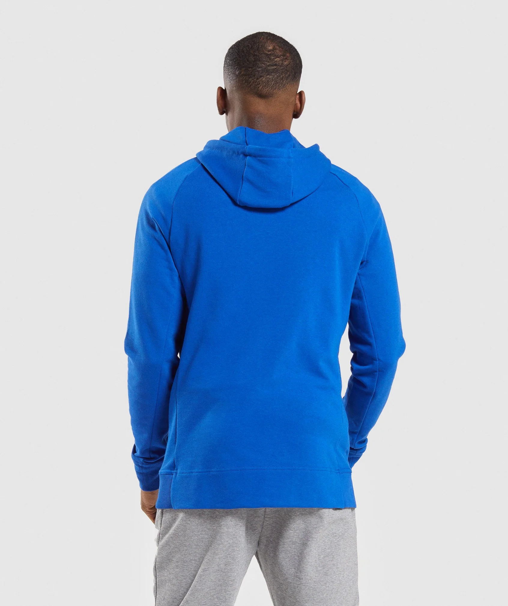 Gymshark Block Hoodie - Blue/White