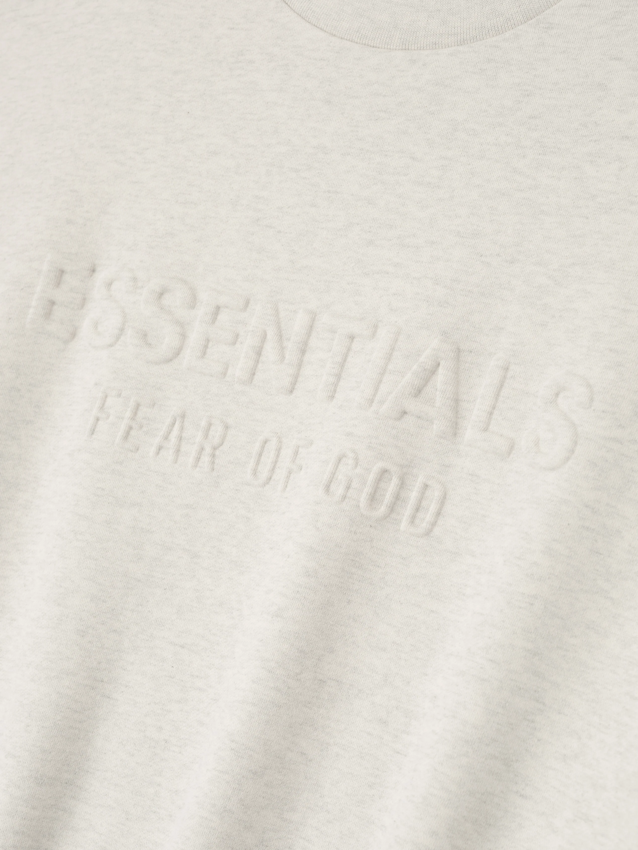 Embossed Classic Crewneck Sweatshirt