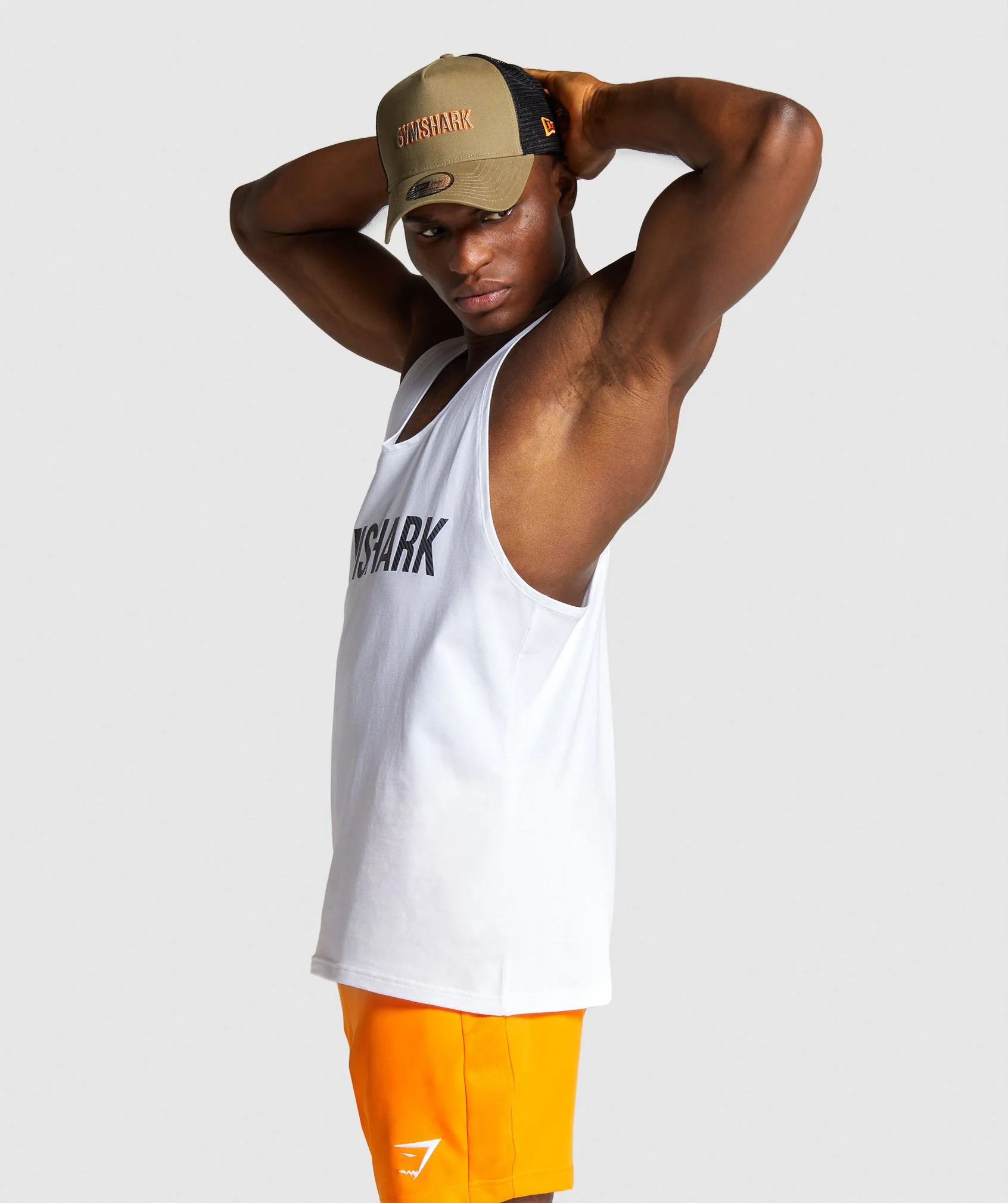 Gymshark Apex Stringer - White