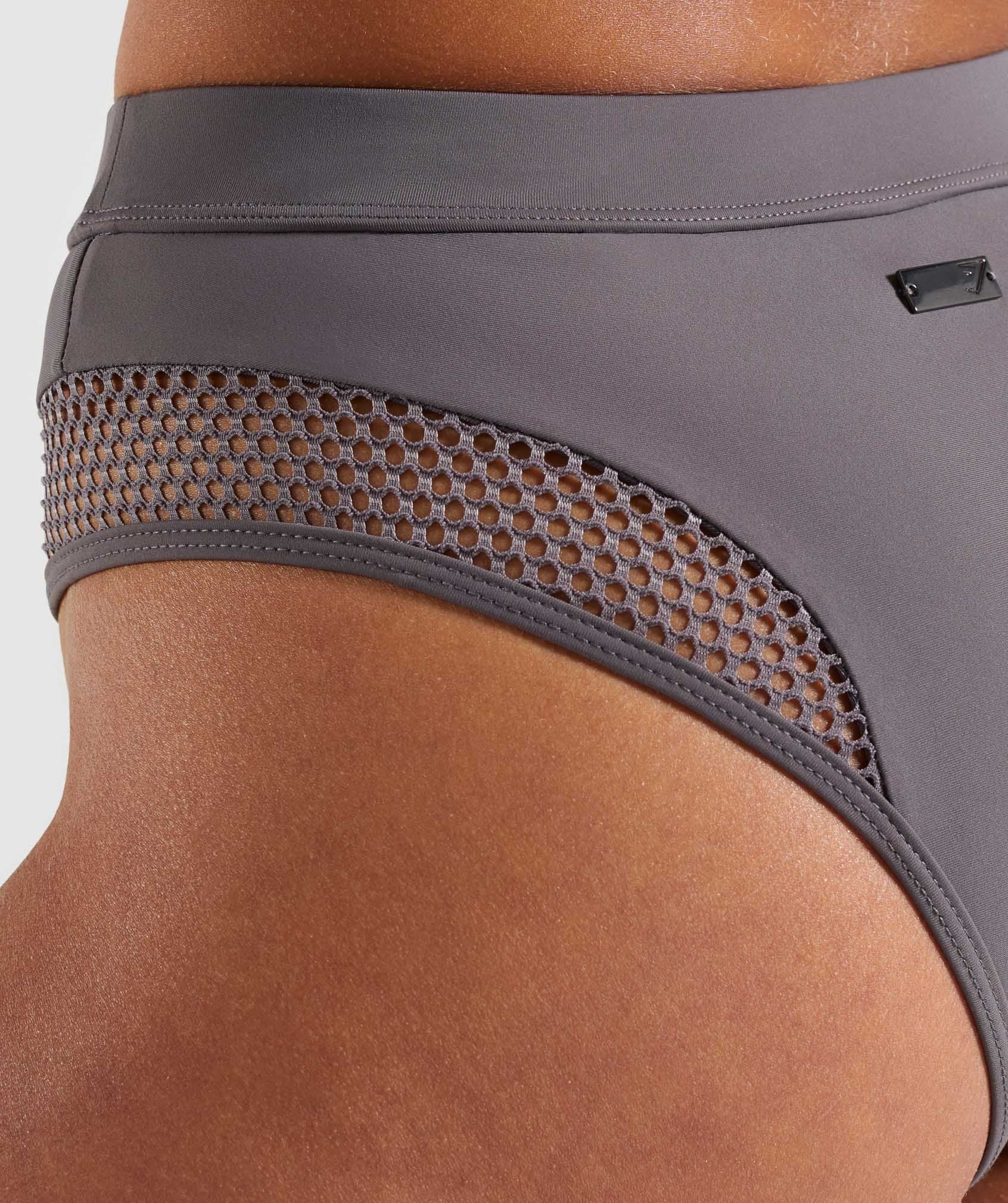 Gymshark Bliss Bikini Bottoms - Slate Lavender