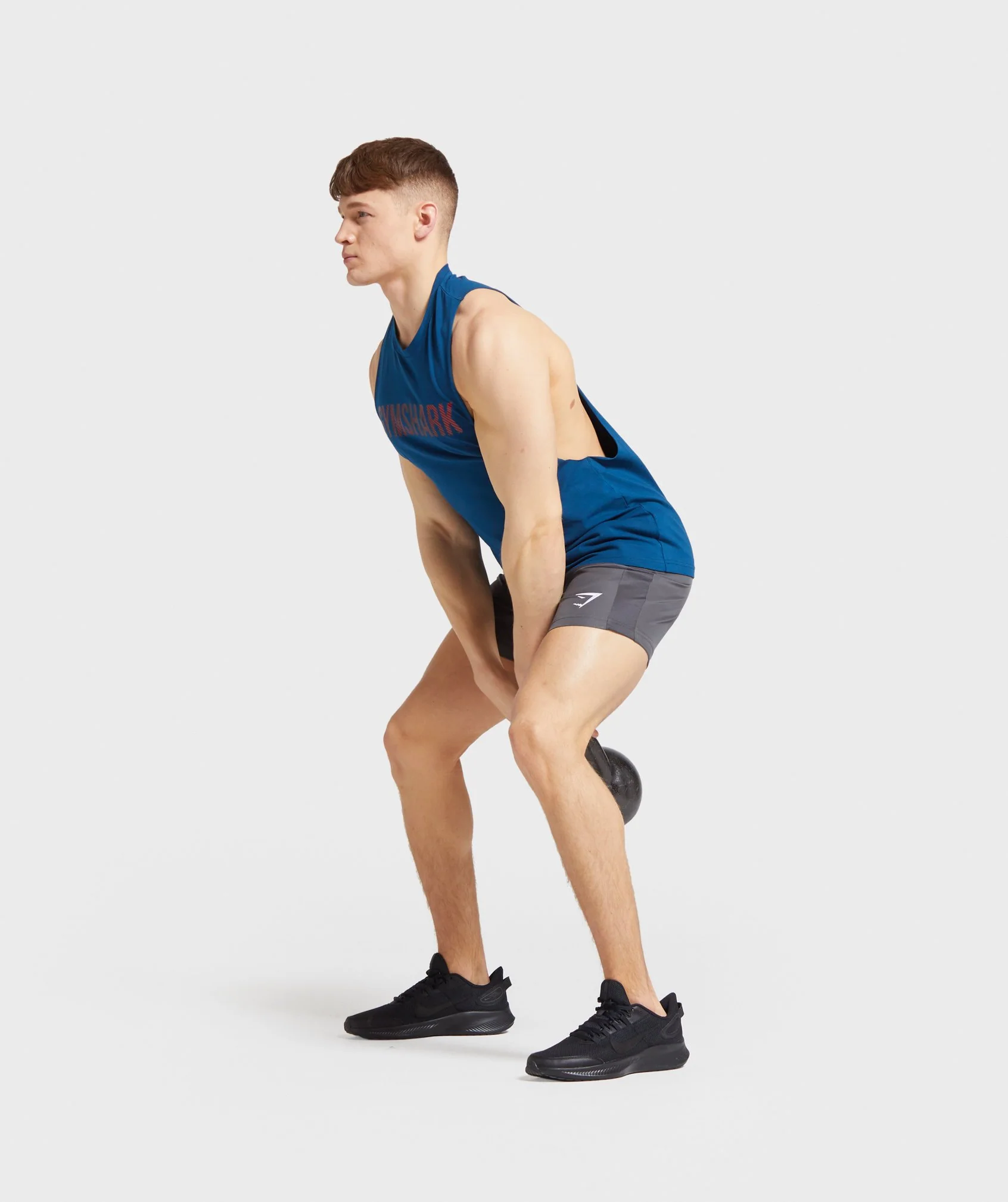 Gymshark Apex Drop Armhole Tank - Petrol Blue