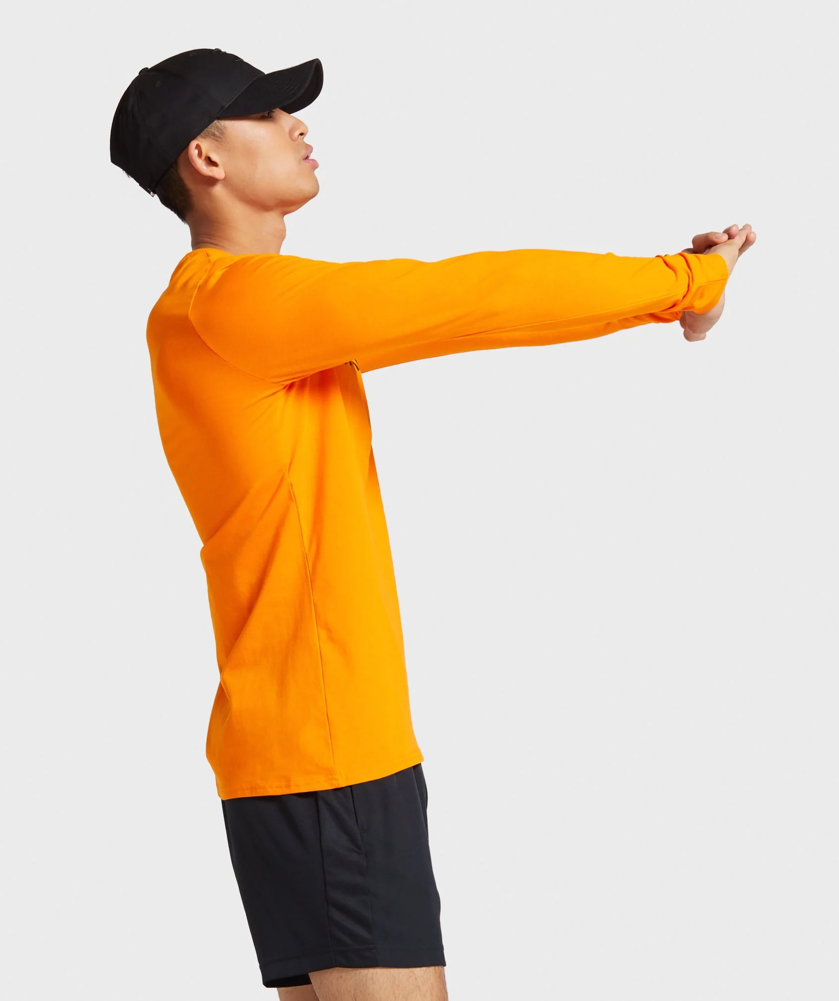 Gymshark Base Long Sleeve T-Shirt - Orange