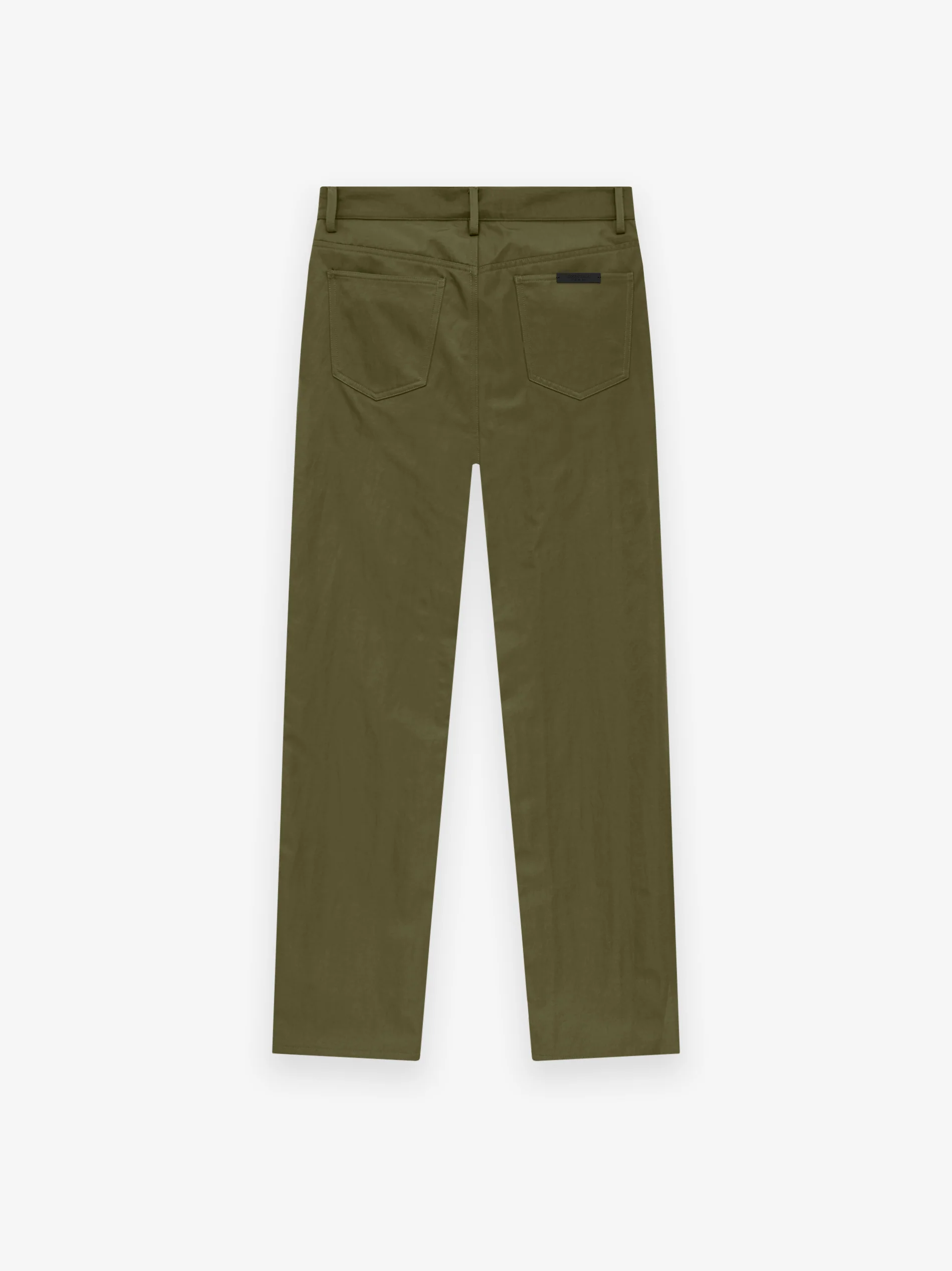 Textured Nylon 5-Pocket Pant