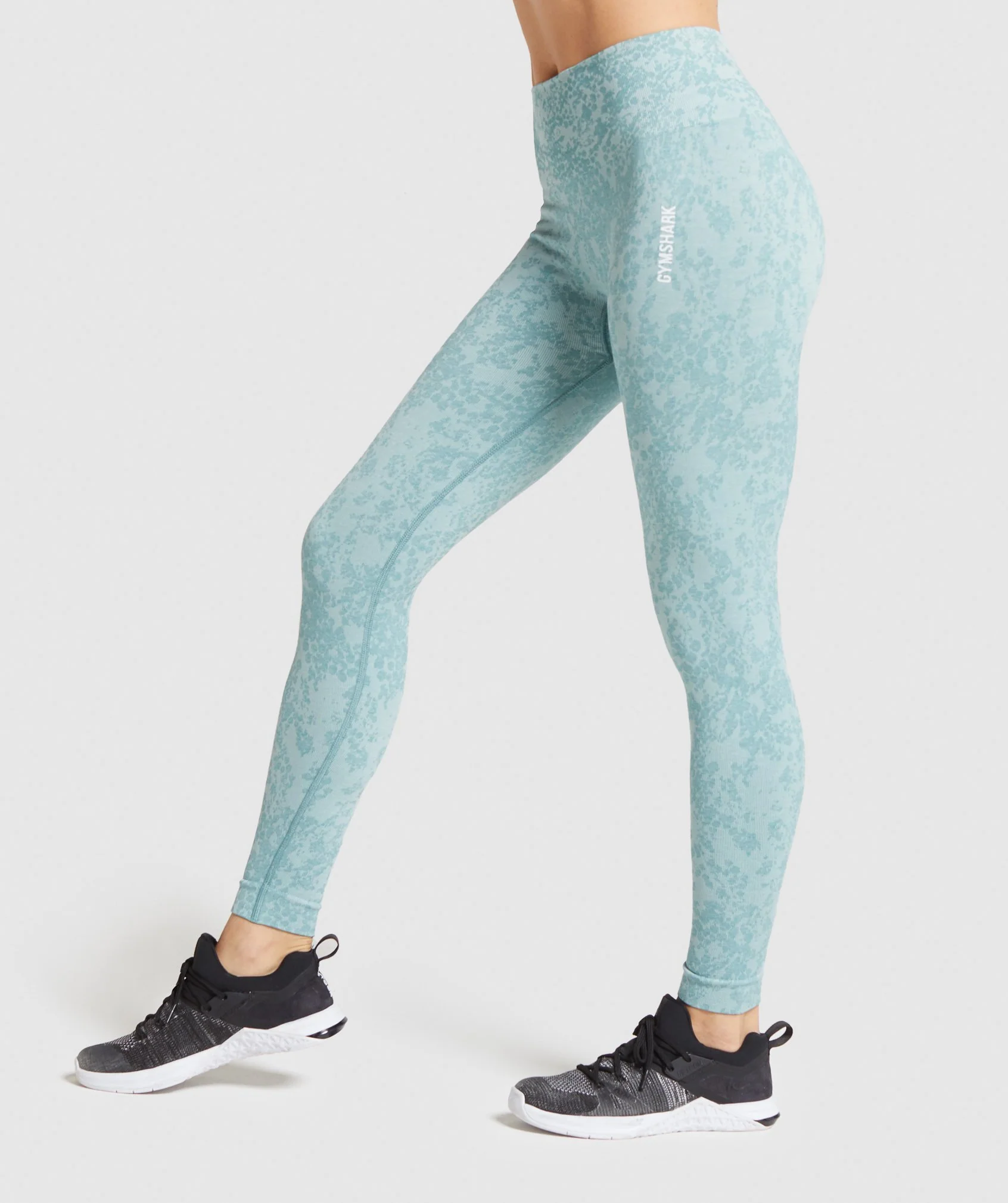 Gymshark Adapt Animal Seamless Leggings - Light Green