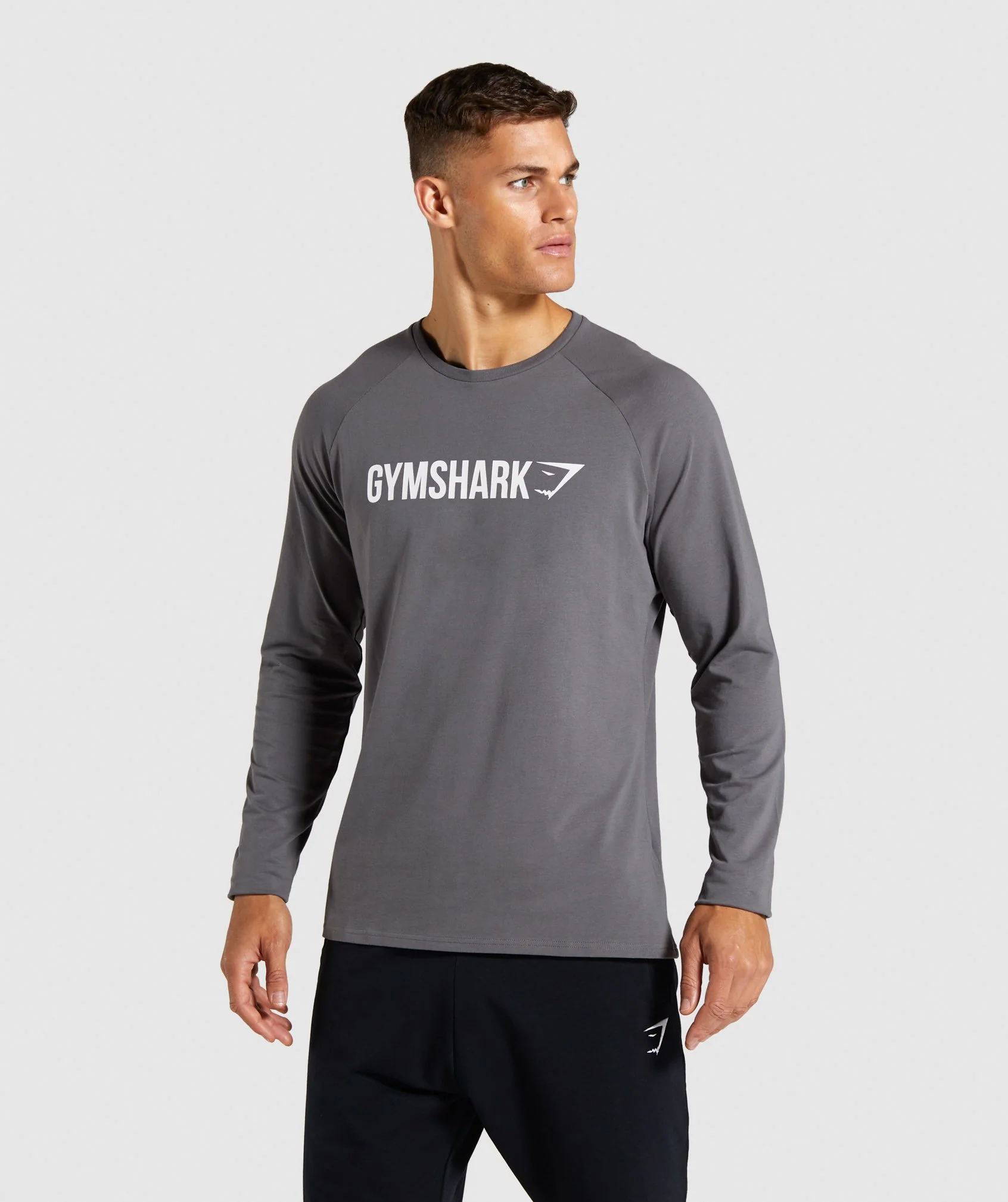 Gymshark Apollo Long Sleeve T-Shirt - Grey