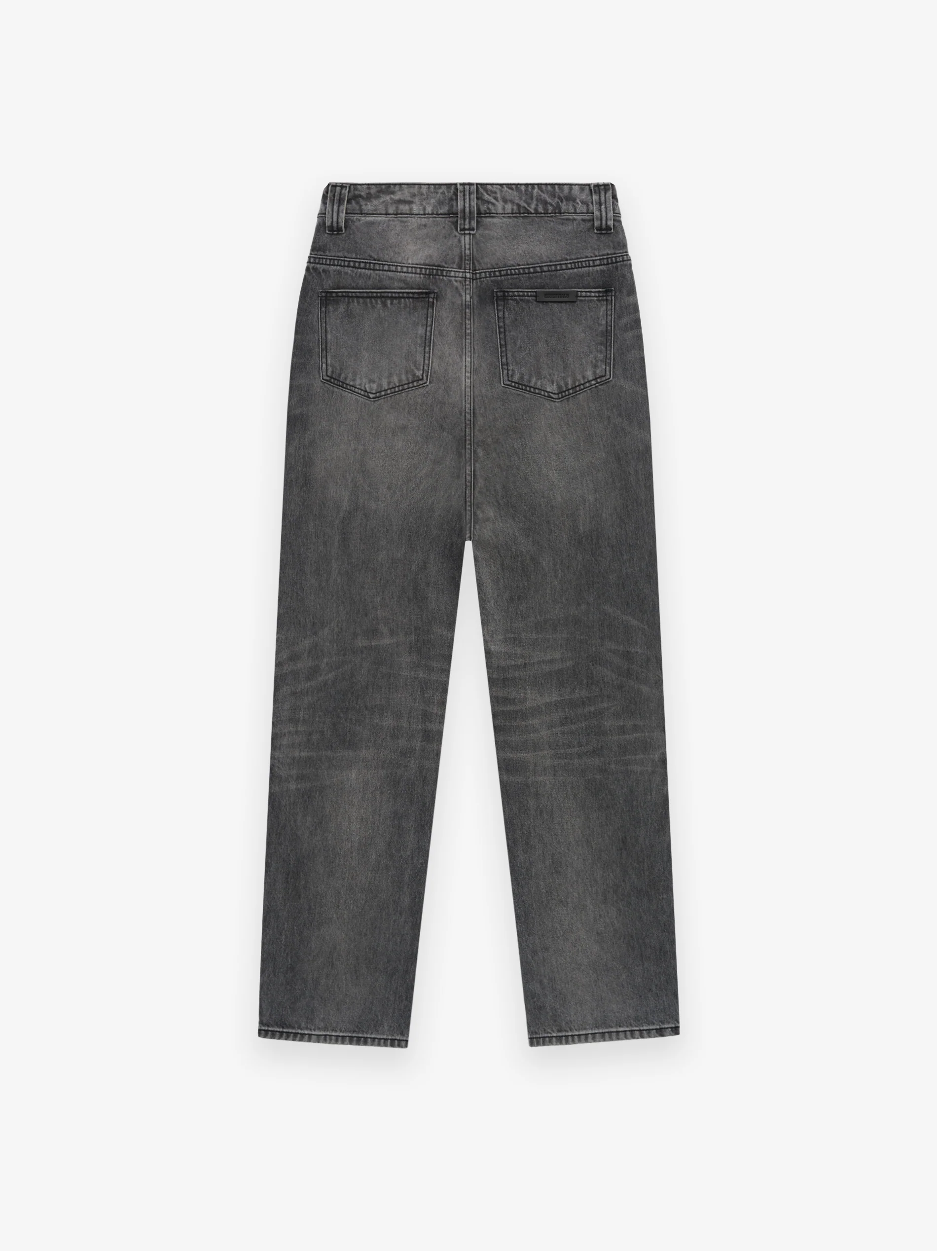 Womens Straight Leg Denim Jeans