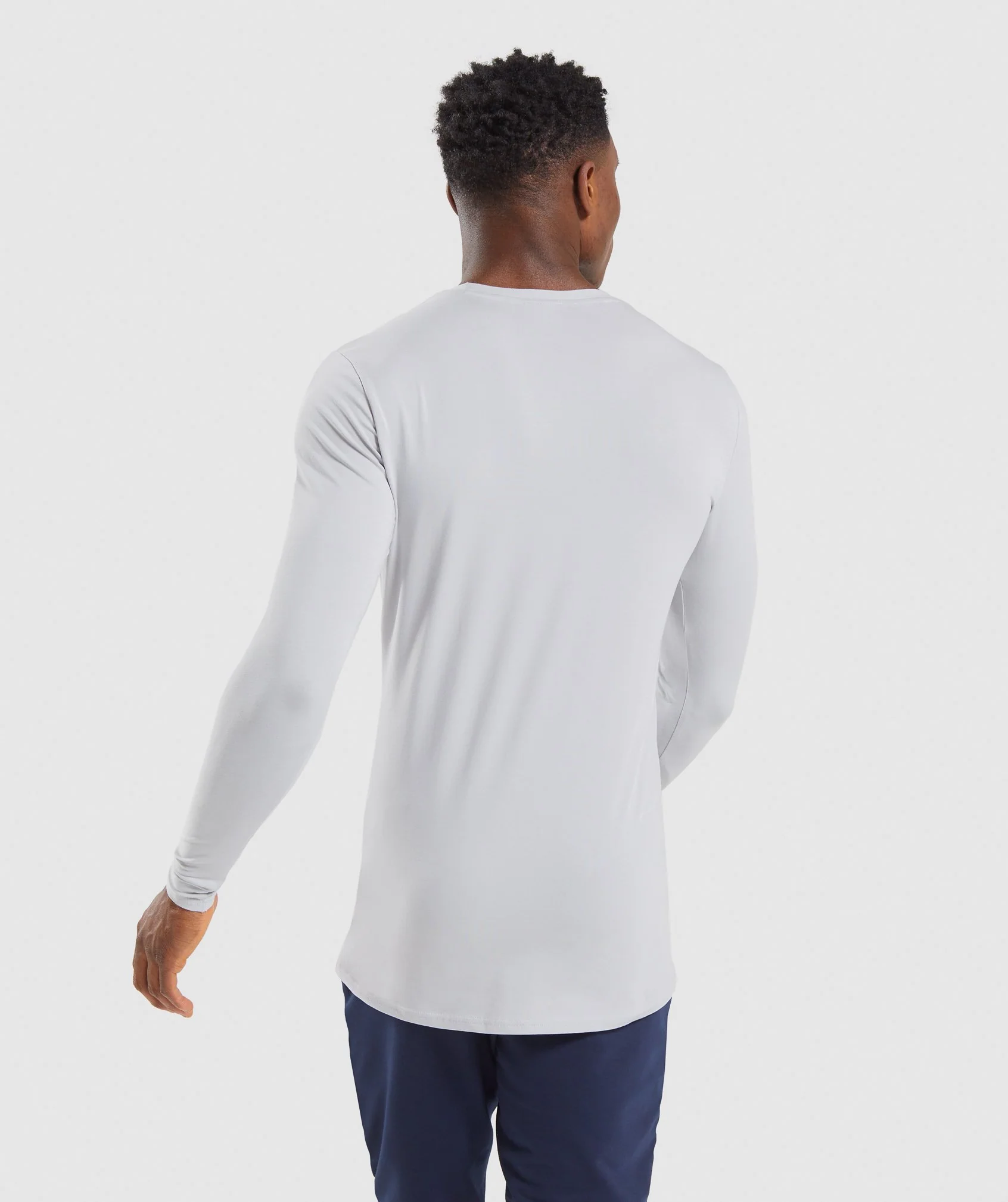 Gymshark Base Long Sleeve T-Shirt - Grey