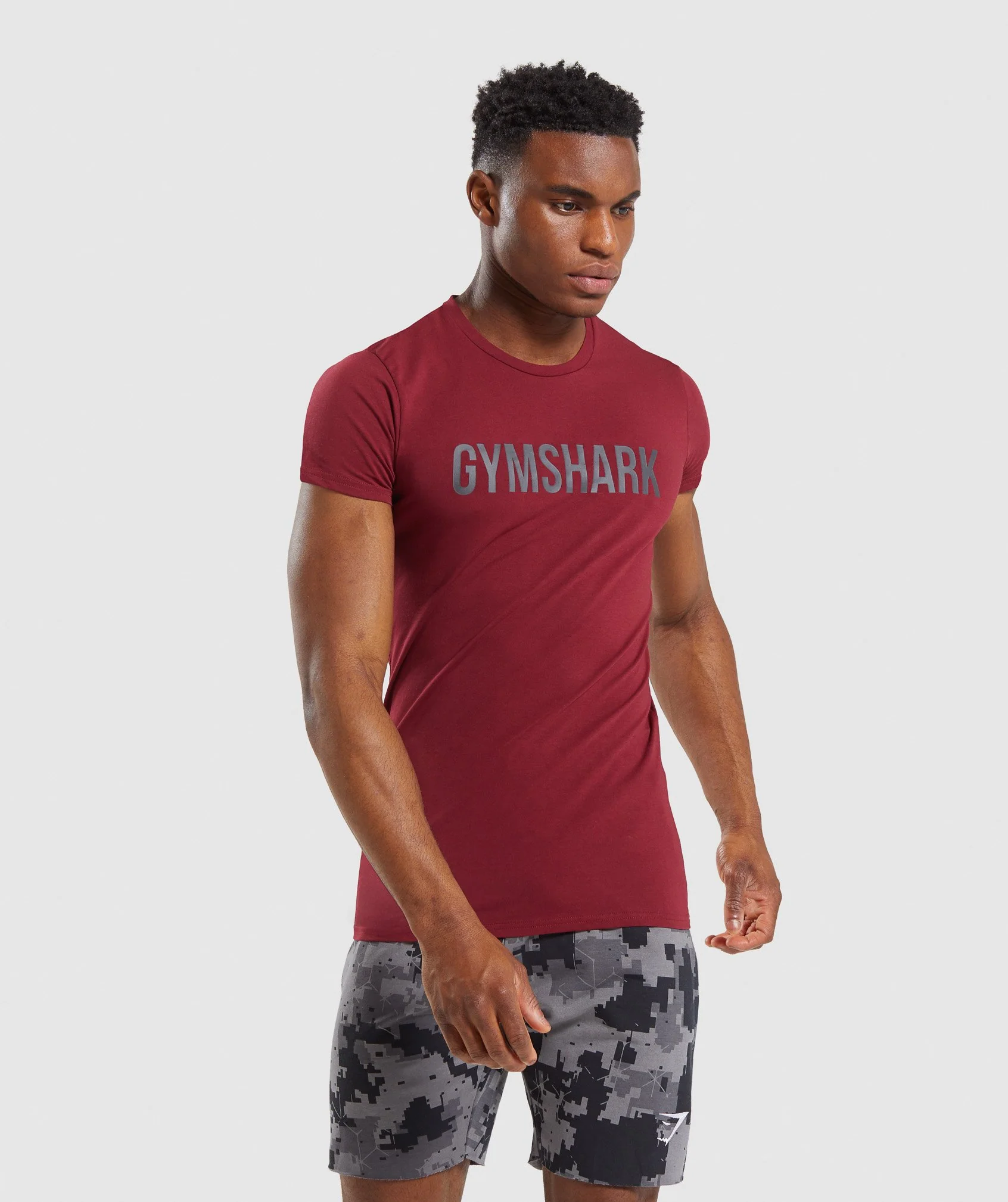 Gymshark Base T-Shirt - Claret