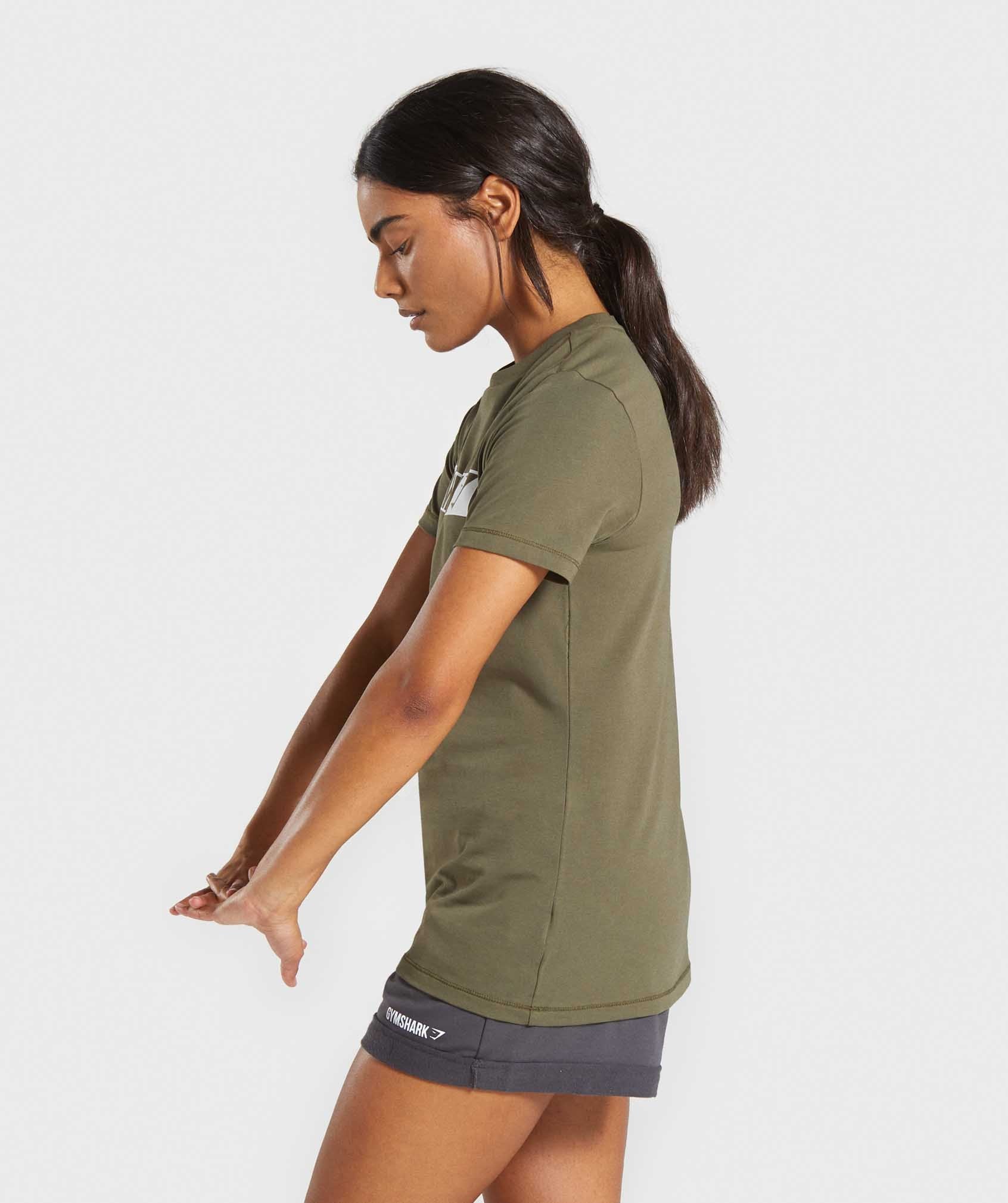 Gymshark Apollo T-Shirt - Khaki
