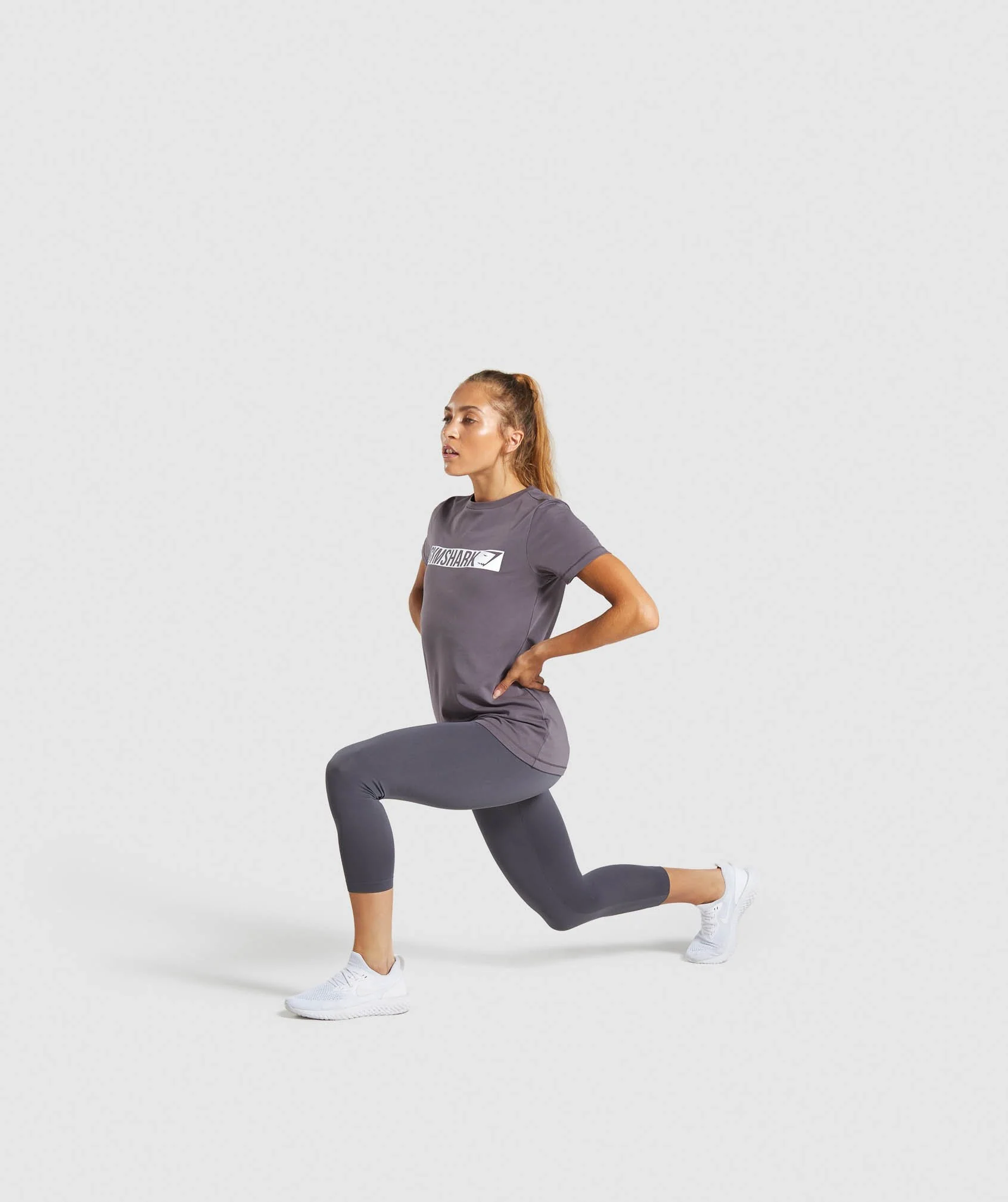 Gymshark Apollo T-Shirt - Slate Lavender