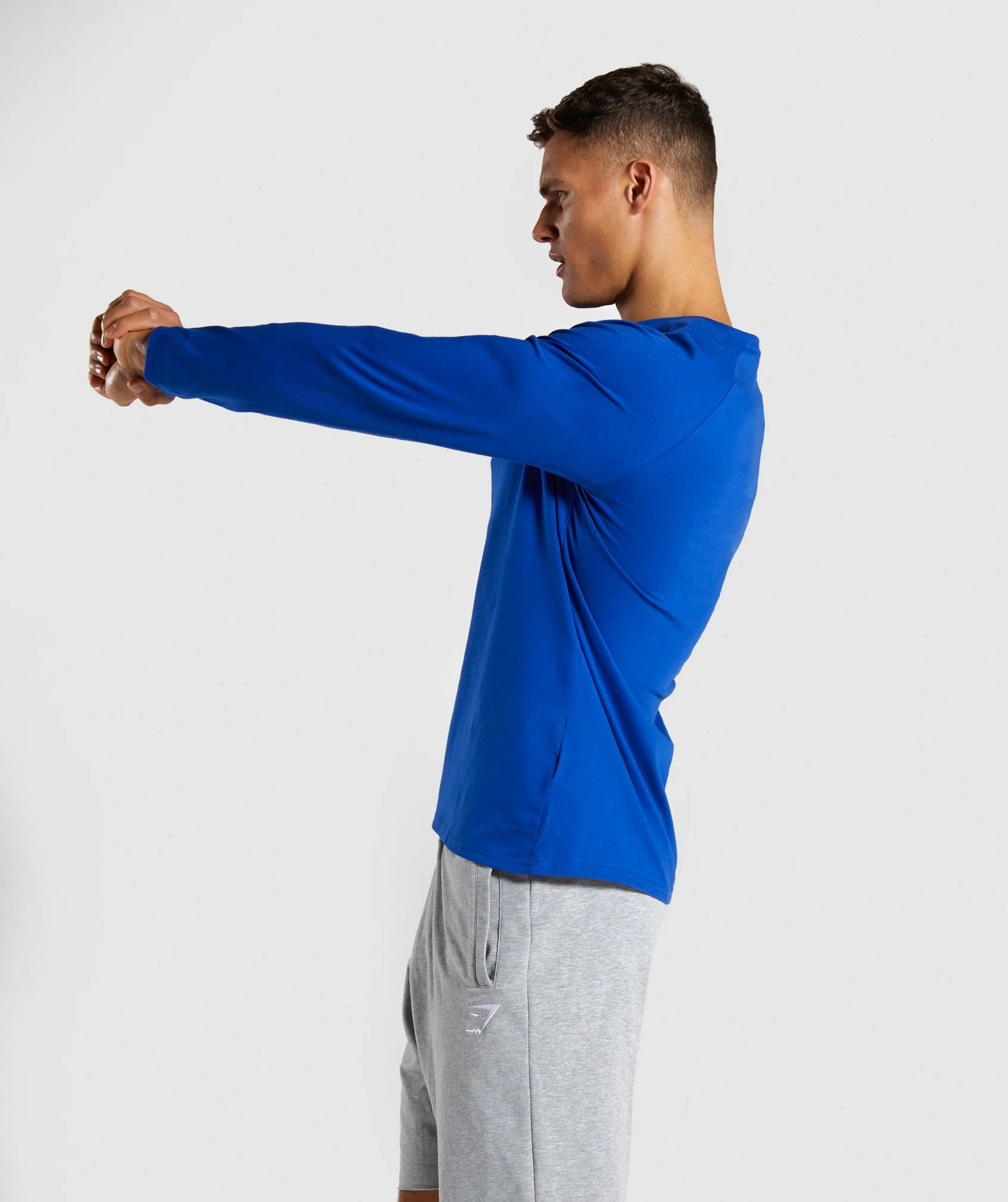 Gymshark Apollo Long Sleeve T-Shirt - Blue