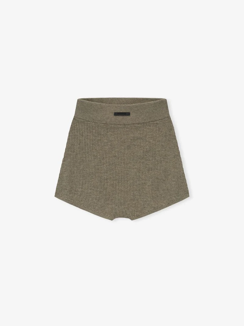 Womens Waffle Boy Short
