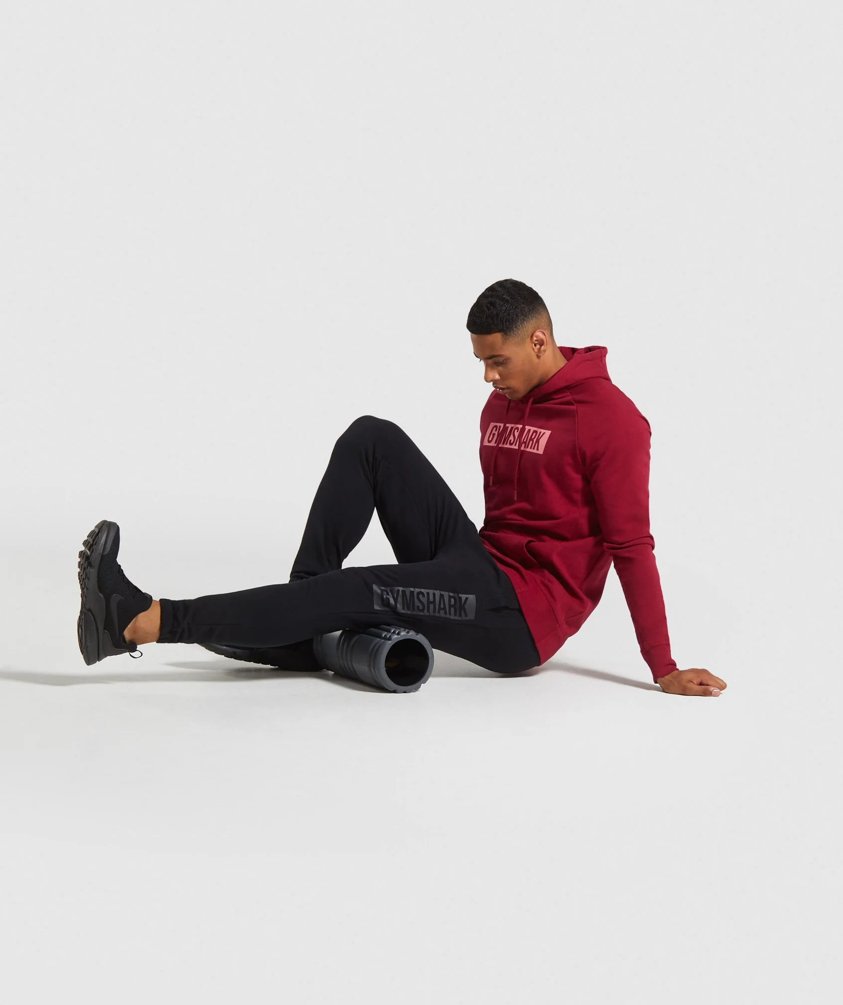 Gymshark Block Hoodie - Claret