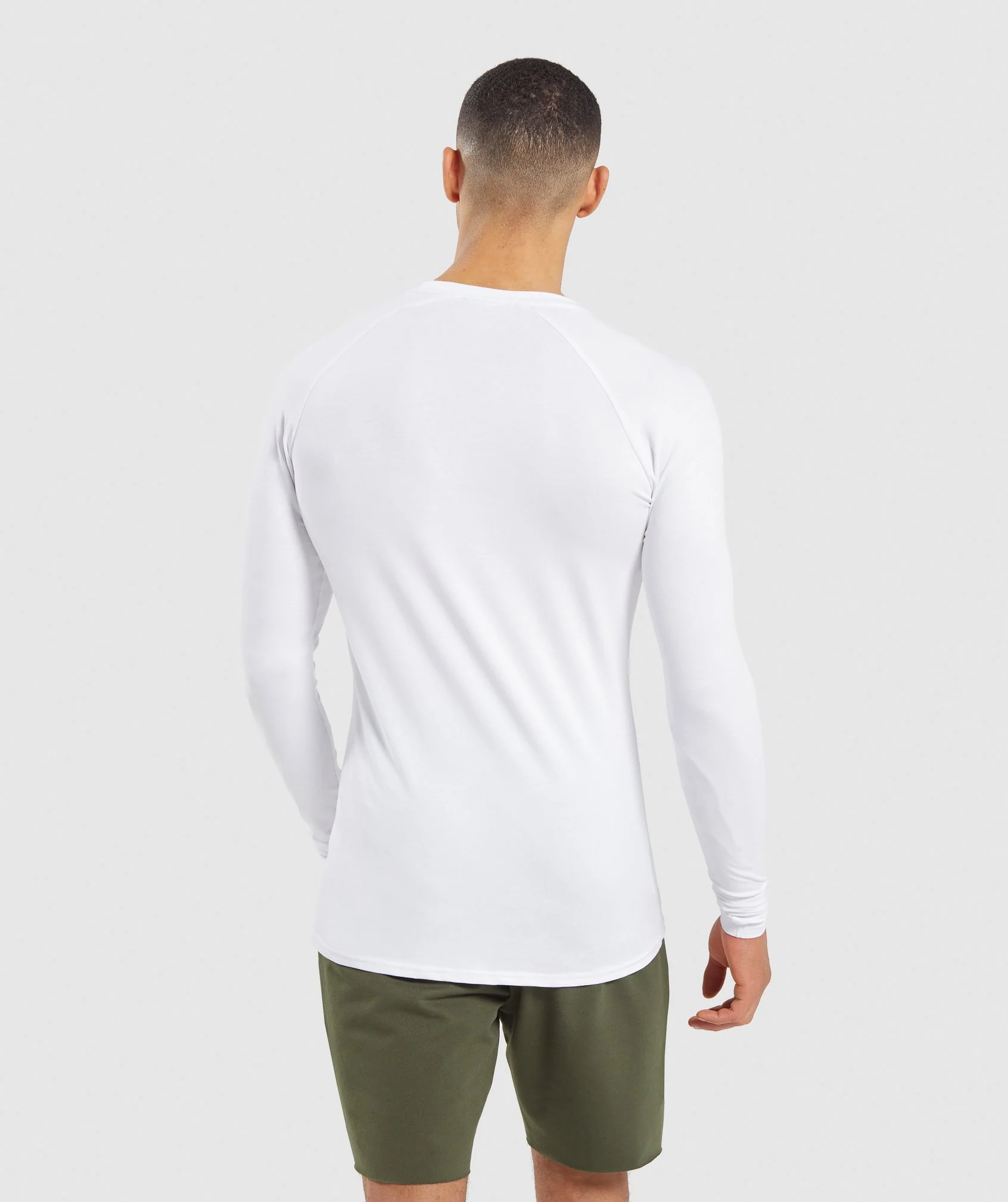 Gymshark Apollo Long Sleeve T-Shirt - White