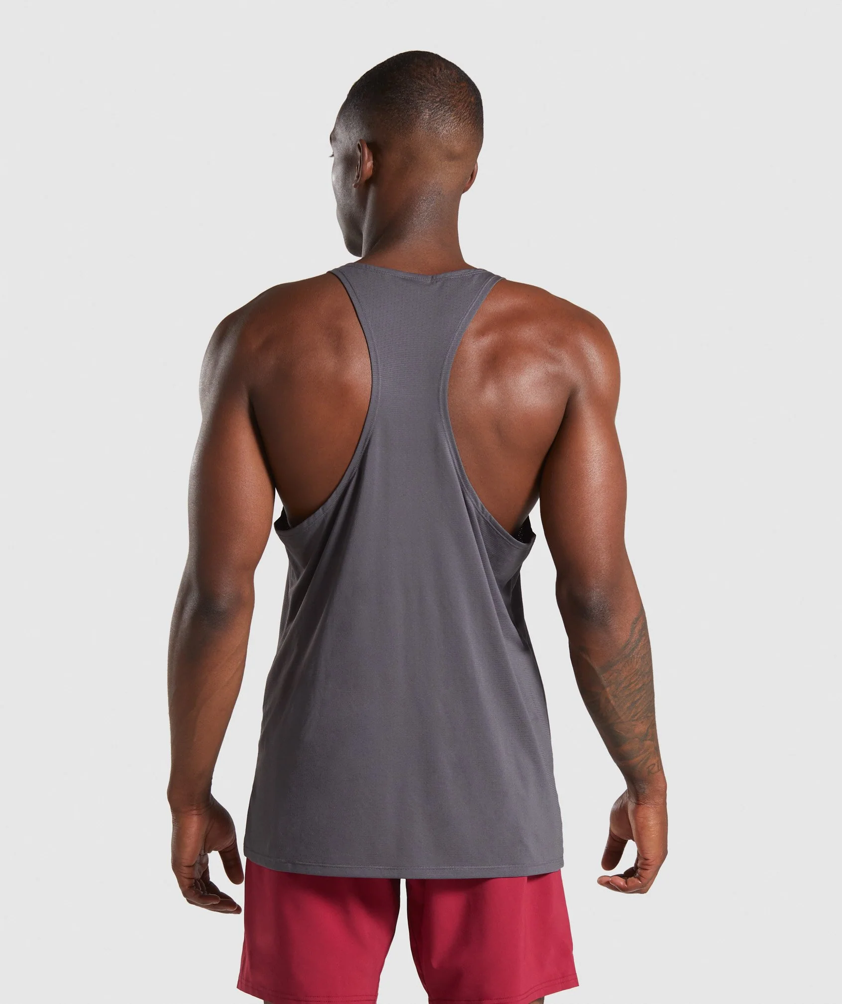 Gymshark Arrival Stringer - Charcoal