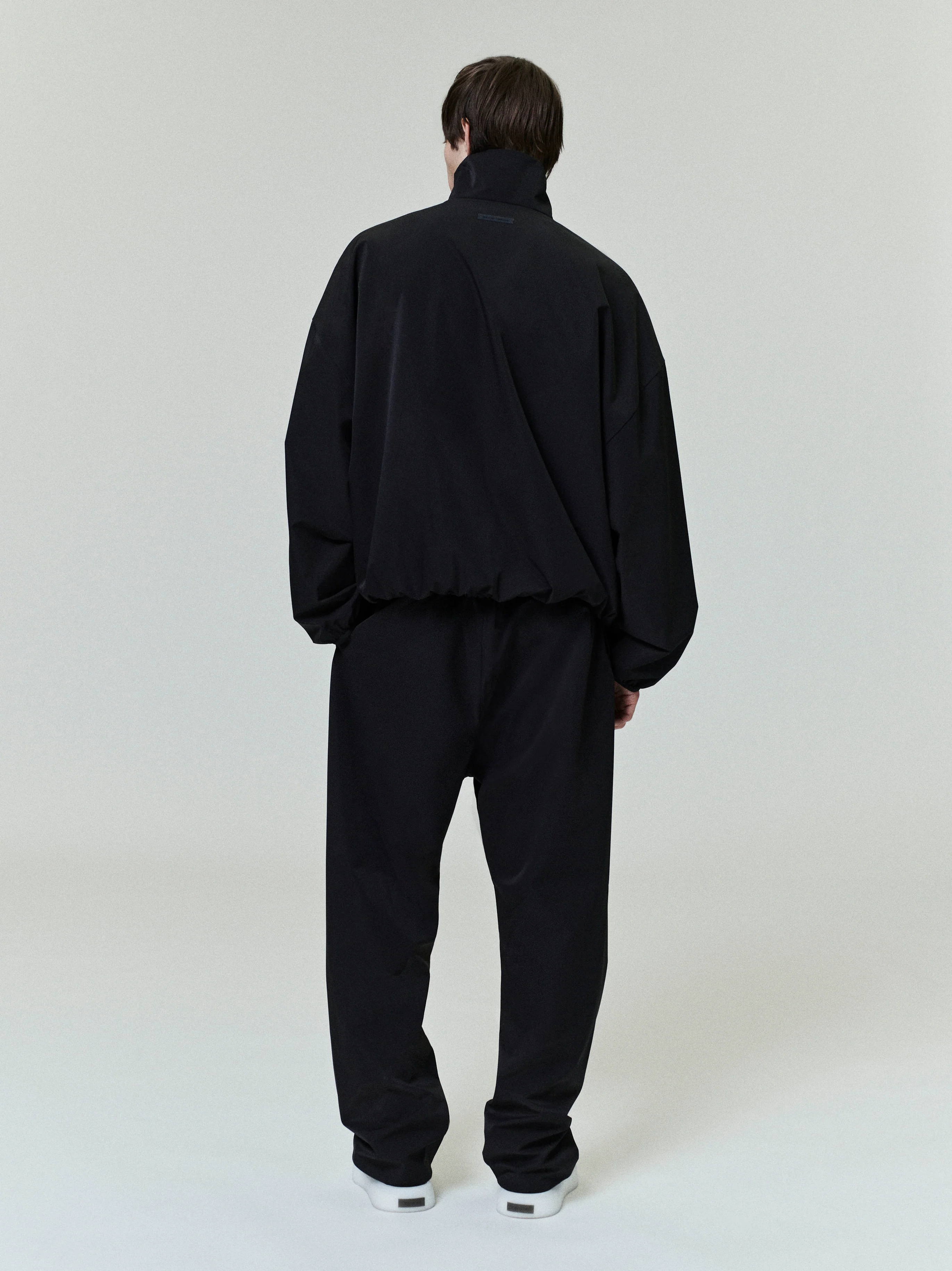 Sporty Nylon Half Zip