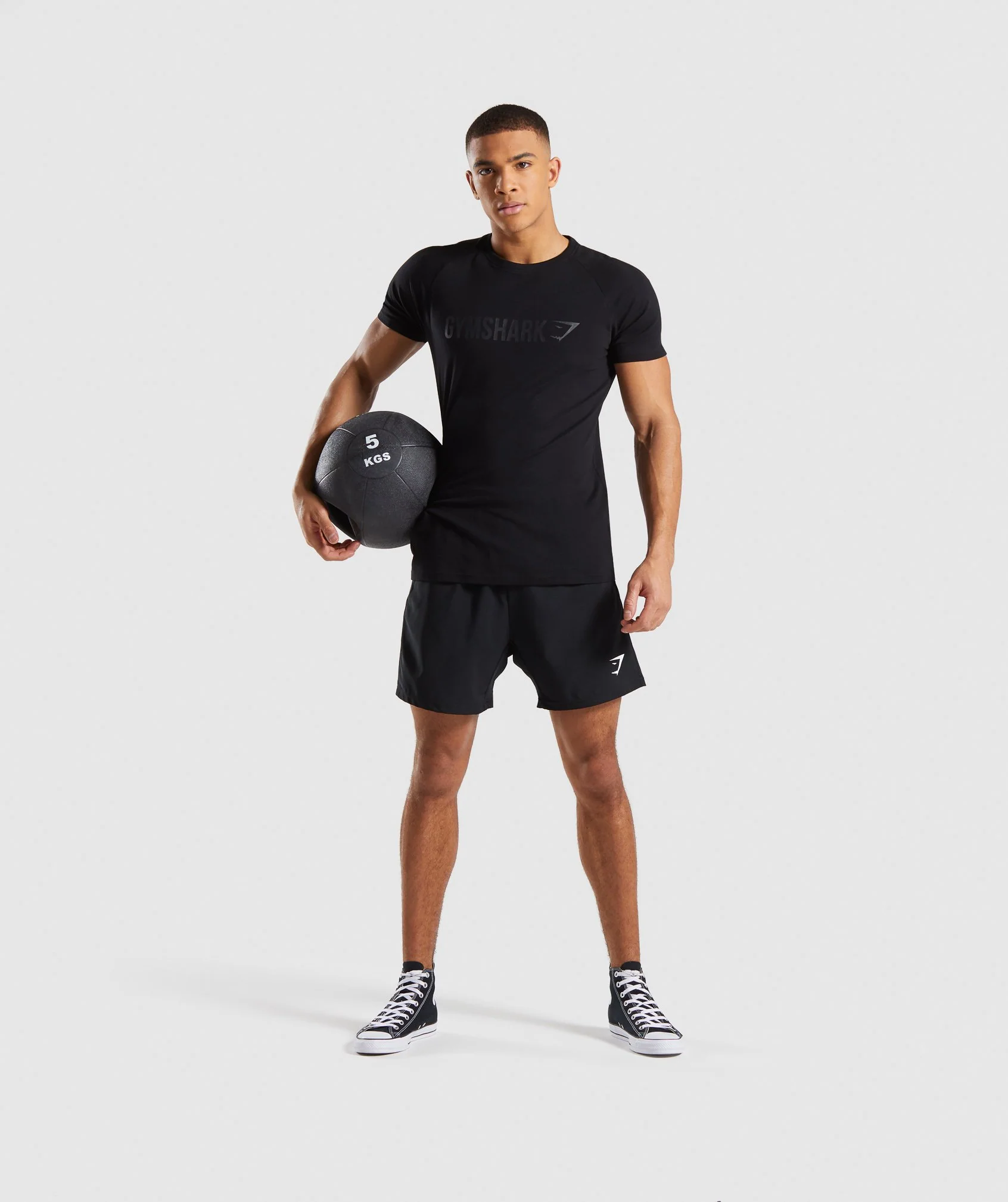 Gymshark Apollo T-Shirt - Black