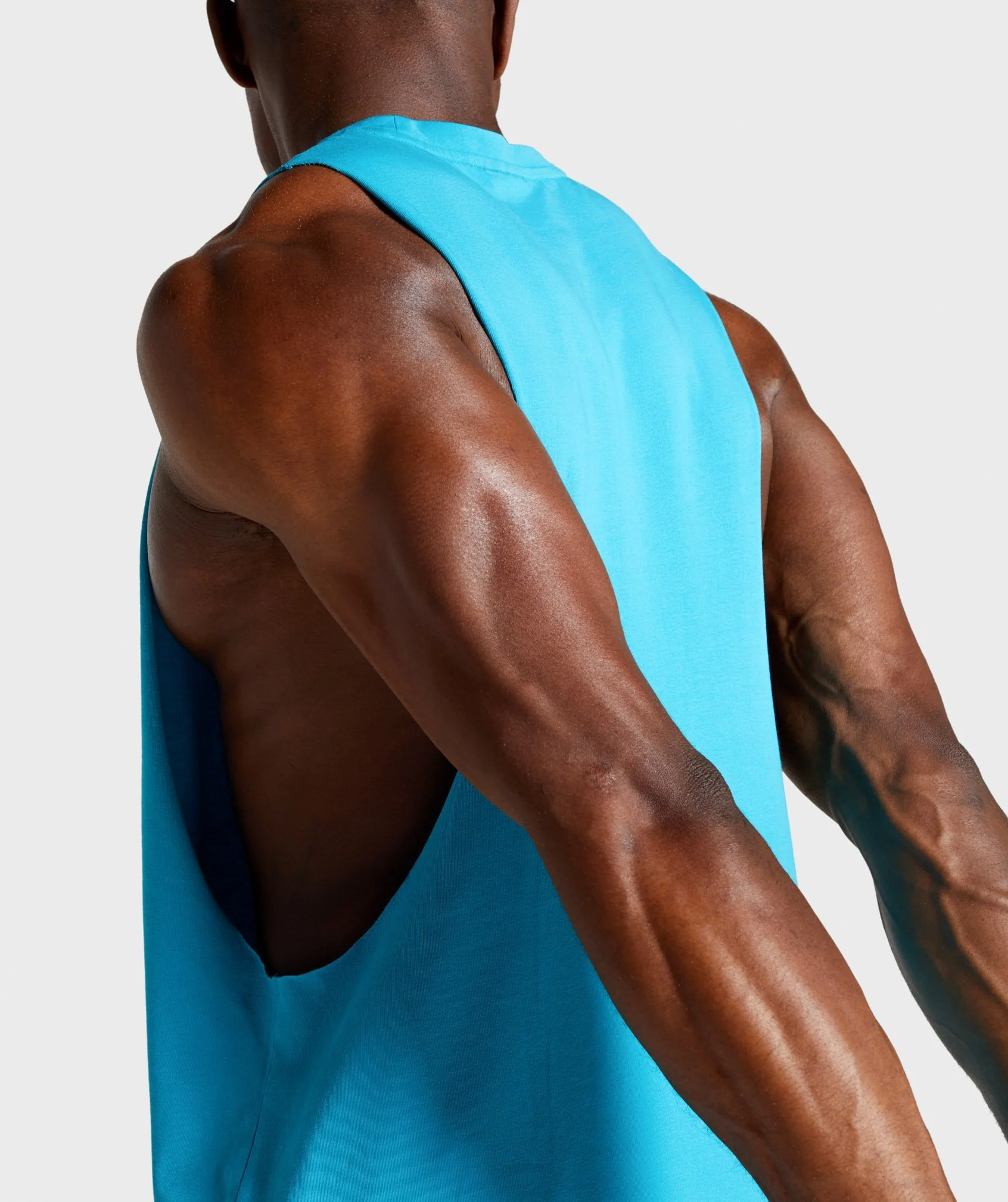 Gymshark Apex Drop Armhole Tank - Teal