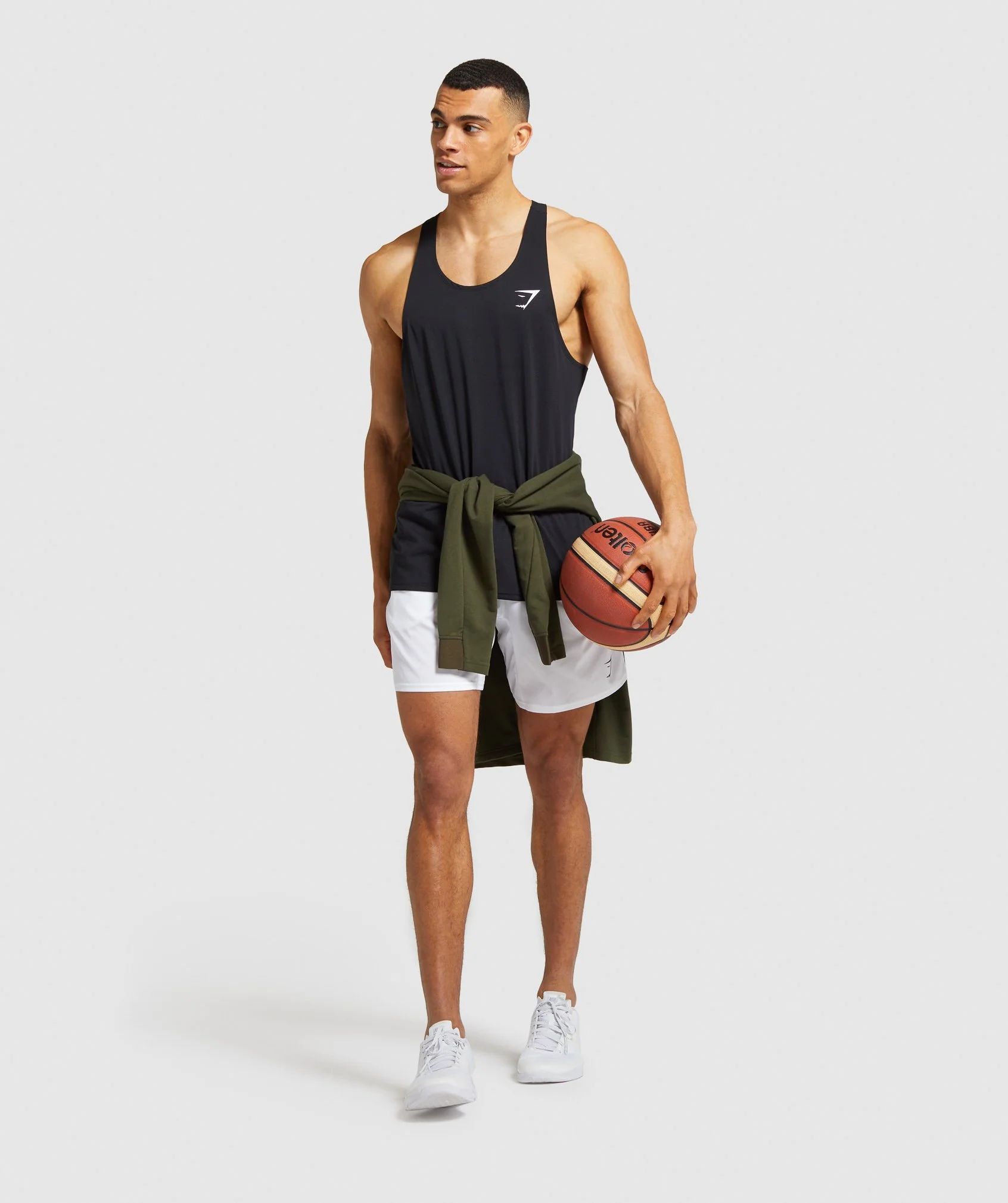 Gymshark Arrival Stringer - Black